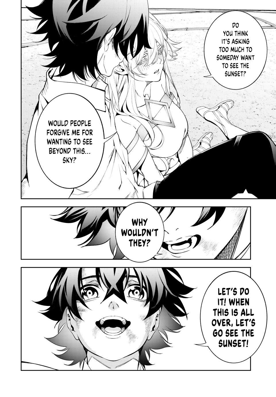 Tsue to Tsurugi no Wistoria Chap 62 - Next Chap 63