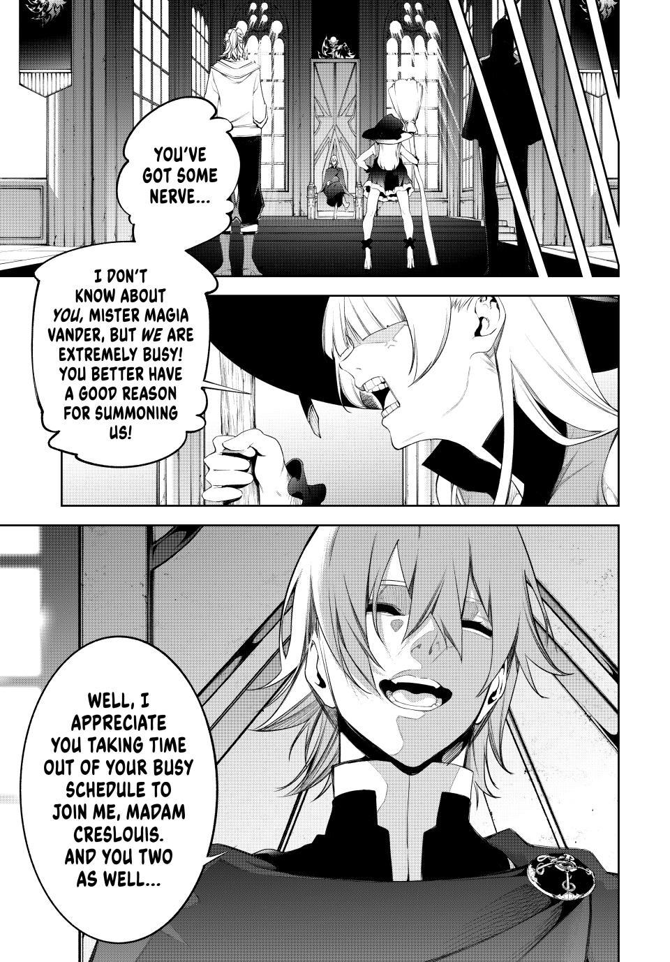 Tsue to Tsurugi no Wistoria Chap 62 - Next Chap 63