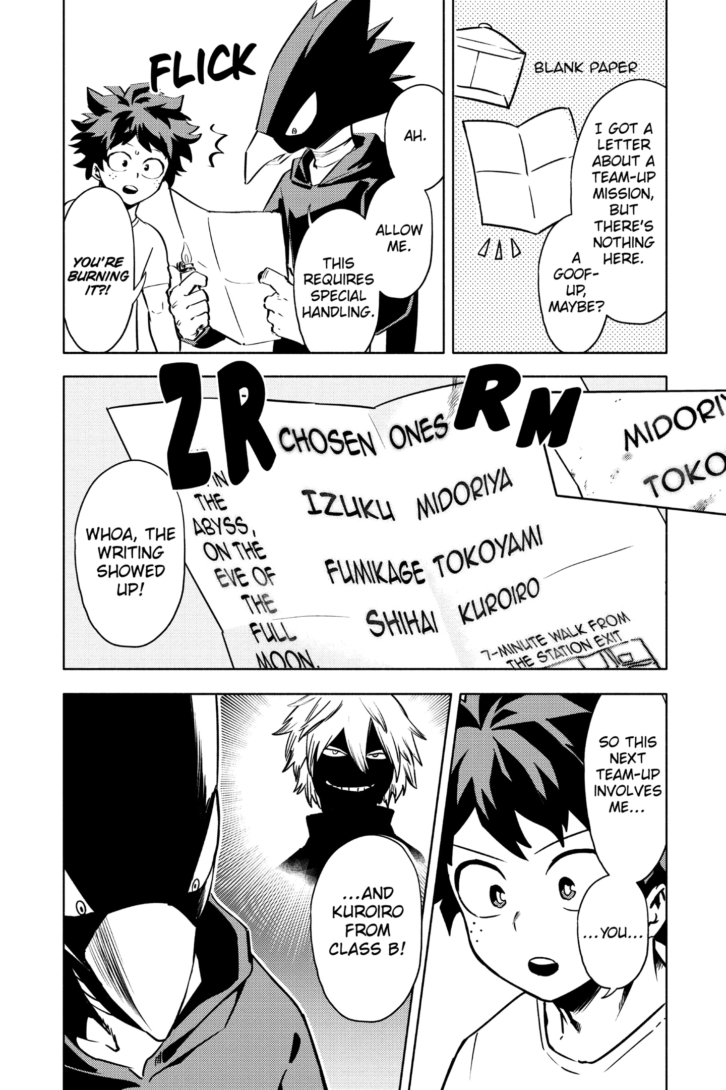 Boku no Hero Academia: Team Up Mission Chap 4 - Next Chap 5