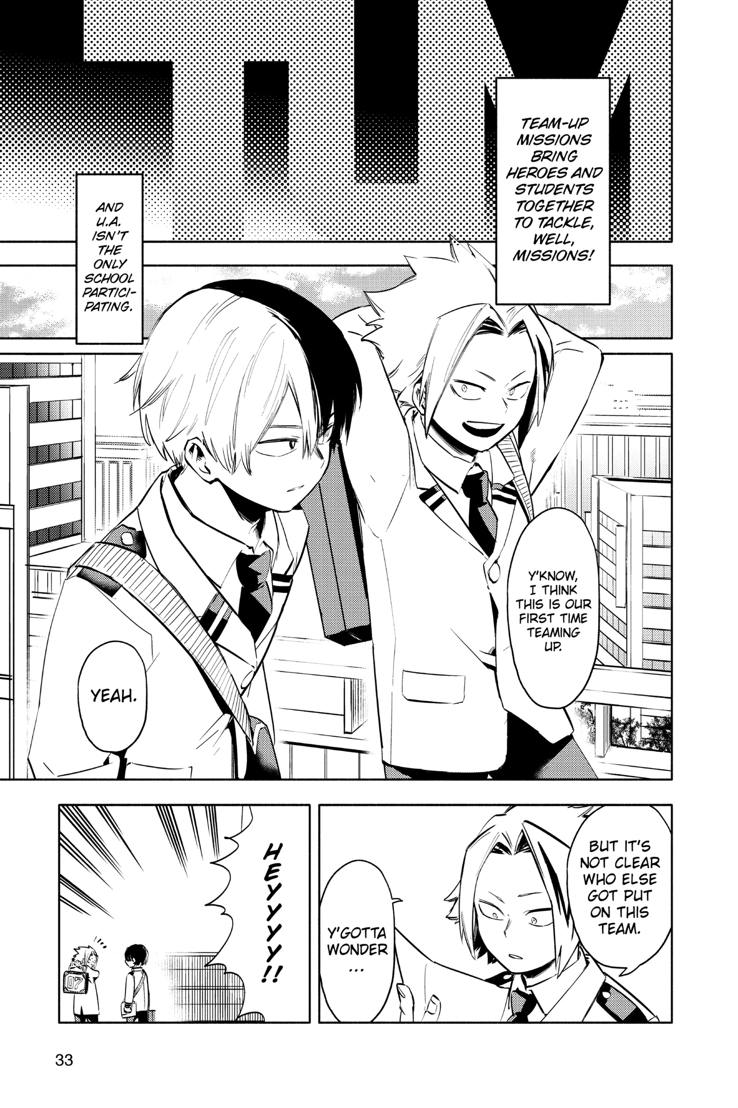 Boku no Hero Academia: Team Up Mission Chap 5 - Next Chap 6