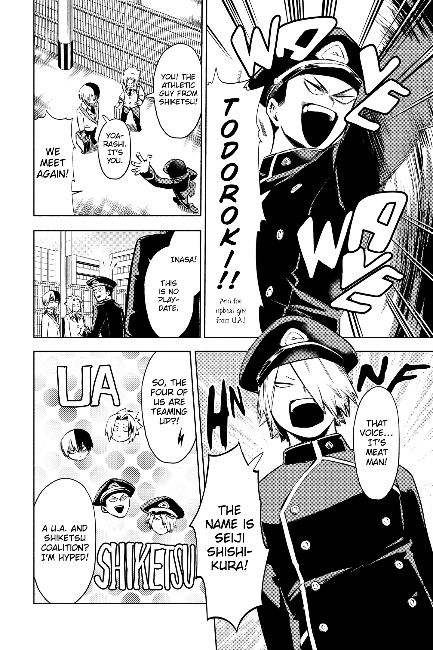 Boku no Hero Academia: Team Up Mission Chap 5 - Next Chap 6