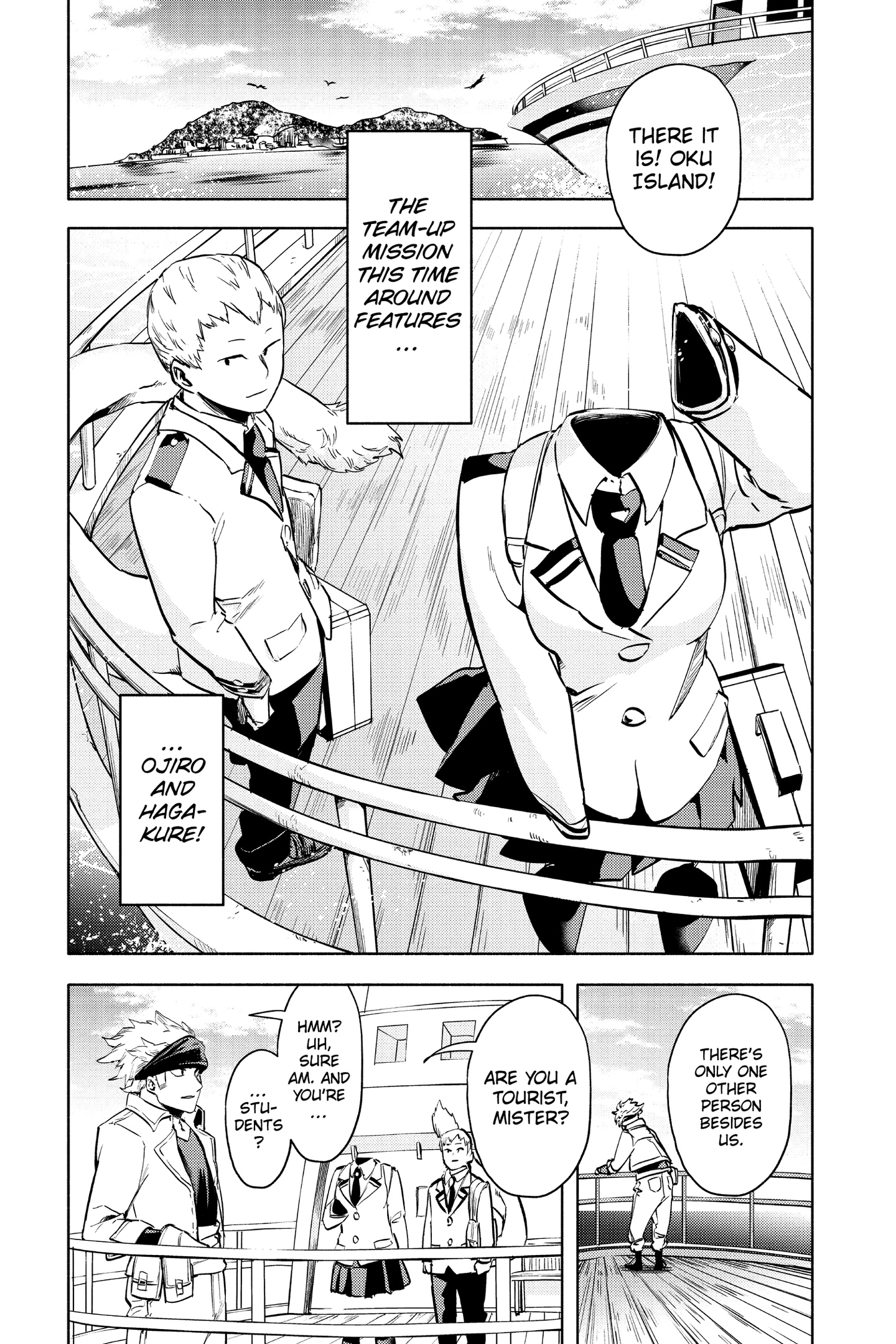 Boku no Hero Academia: Team Up Mission Chap 6 - Next Chap 7