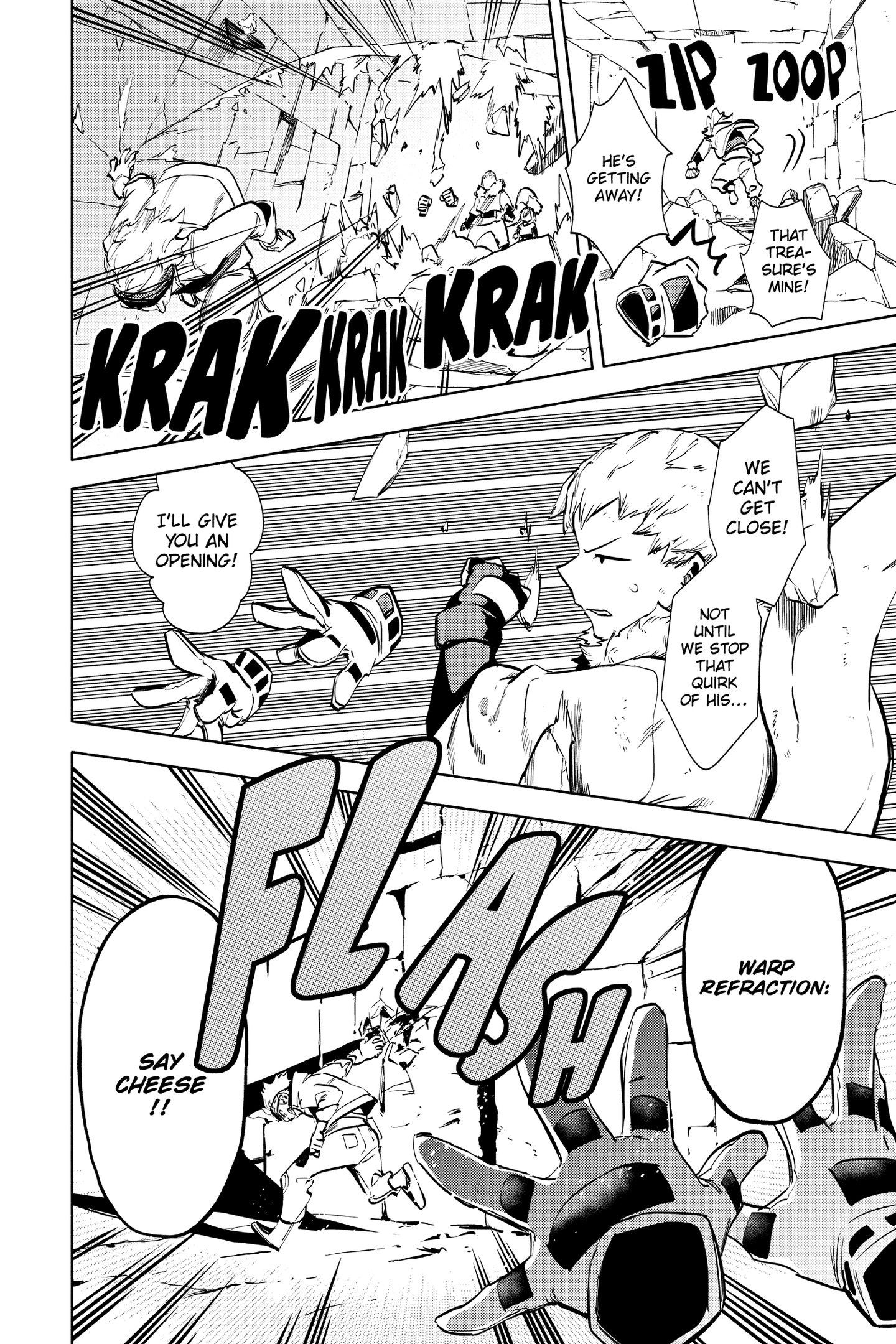 Boku no Hero Academia: Team Up Mission Chap 6 - Next Chap 7