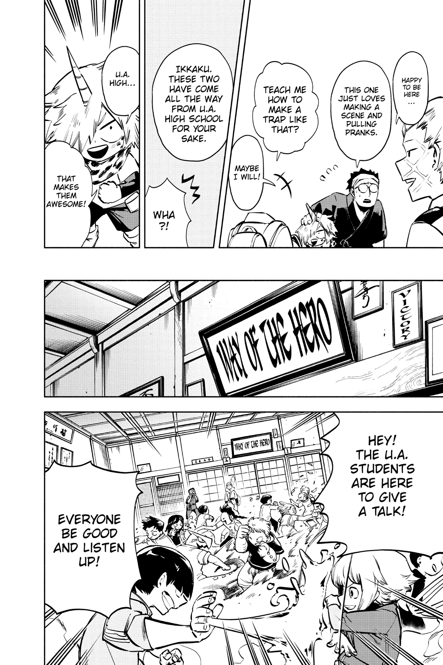 Boku no Hero Academia: Team Up Mission Chap 6 - Next Chap 7