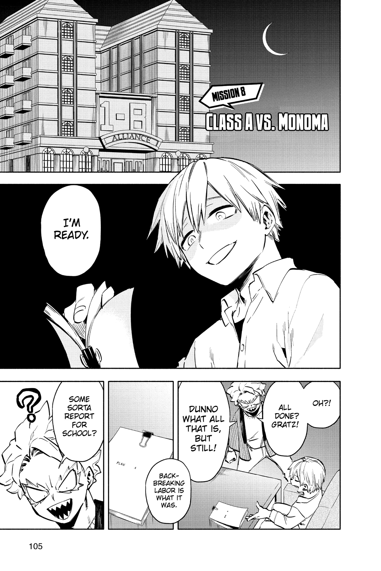 Boku no Hero Academia: Team Up Mission Chap 8 - Next Chap 9