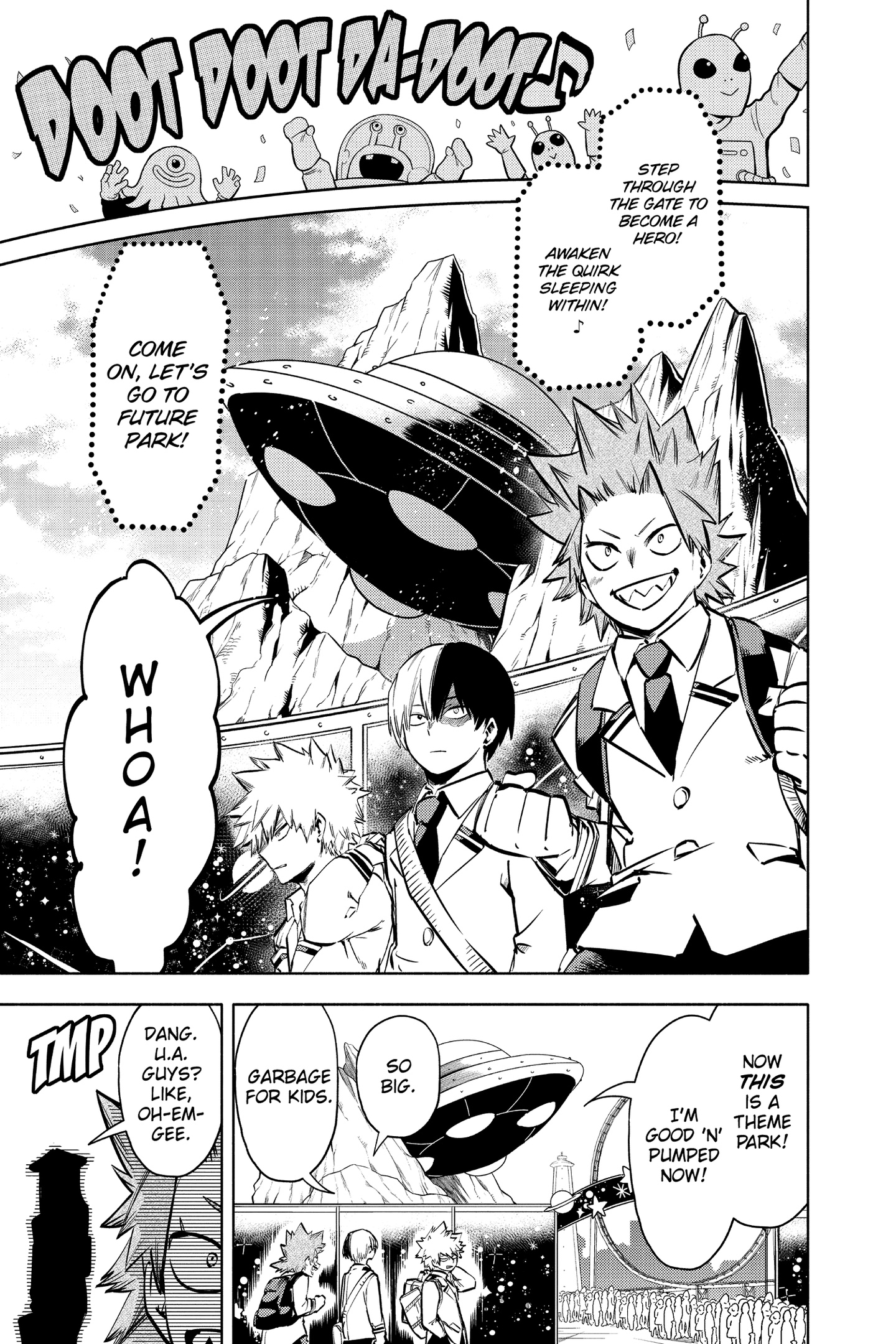 Boku no Hero Academia: Team Up Mission Chap 9 - Next Chap 10