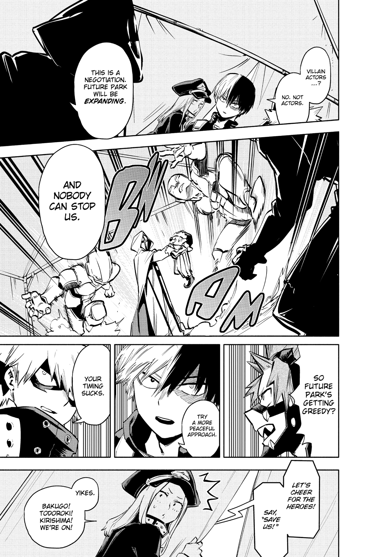 Boku no Hero Academia: Team Up Mission Chap 9 - Next Chap 10