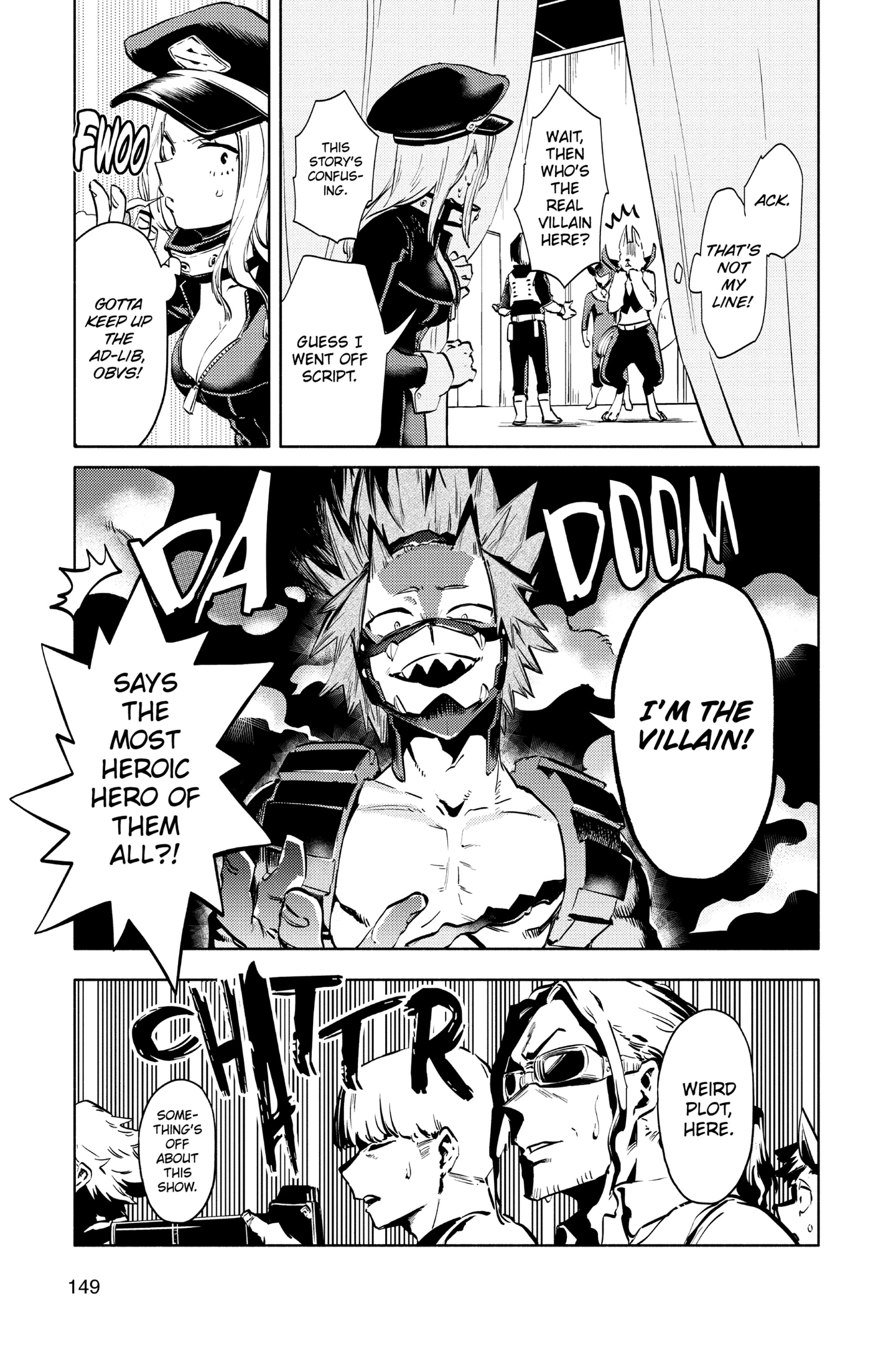Boku no Hero Academia: Team Up Mission Chap 9 - Next Chap 10
