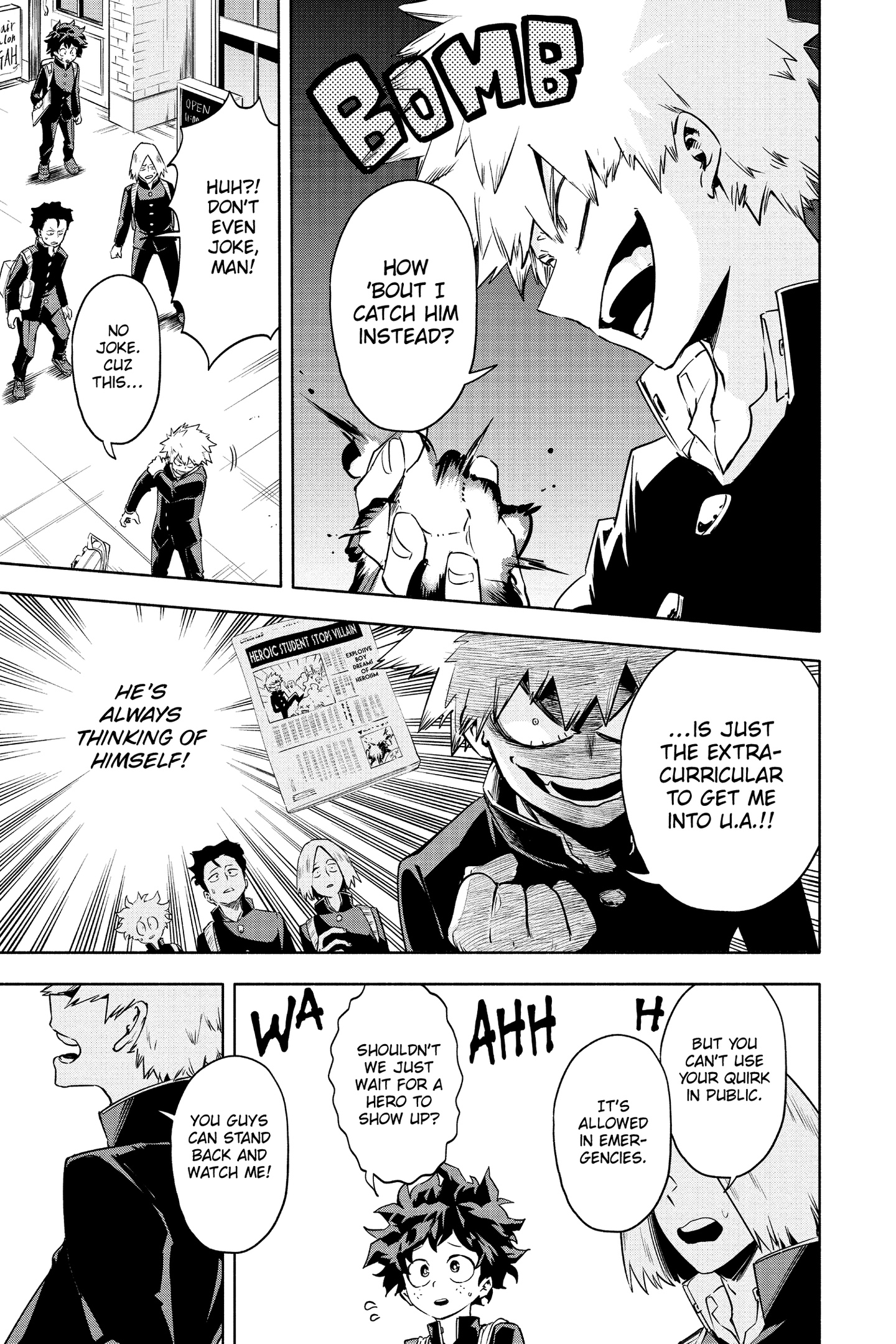 Boku no Hero Academia: Team Up Mission Chap 9.5 - Next Chap 10.5