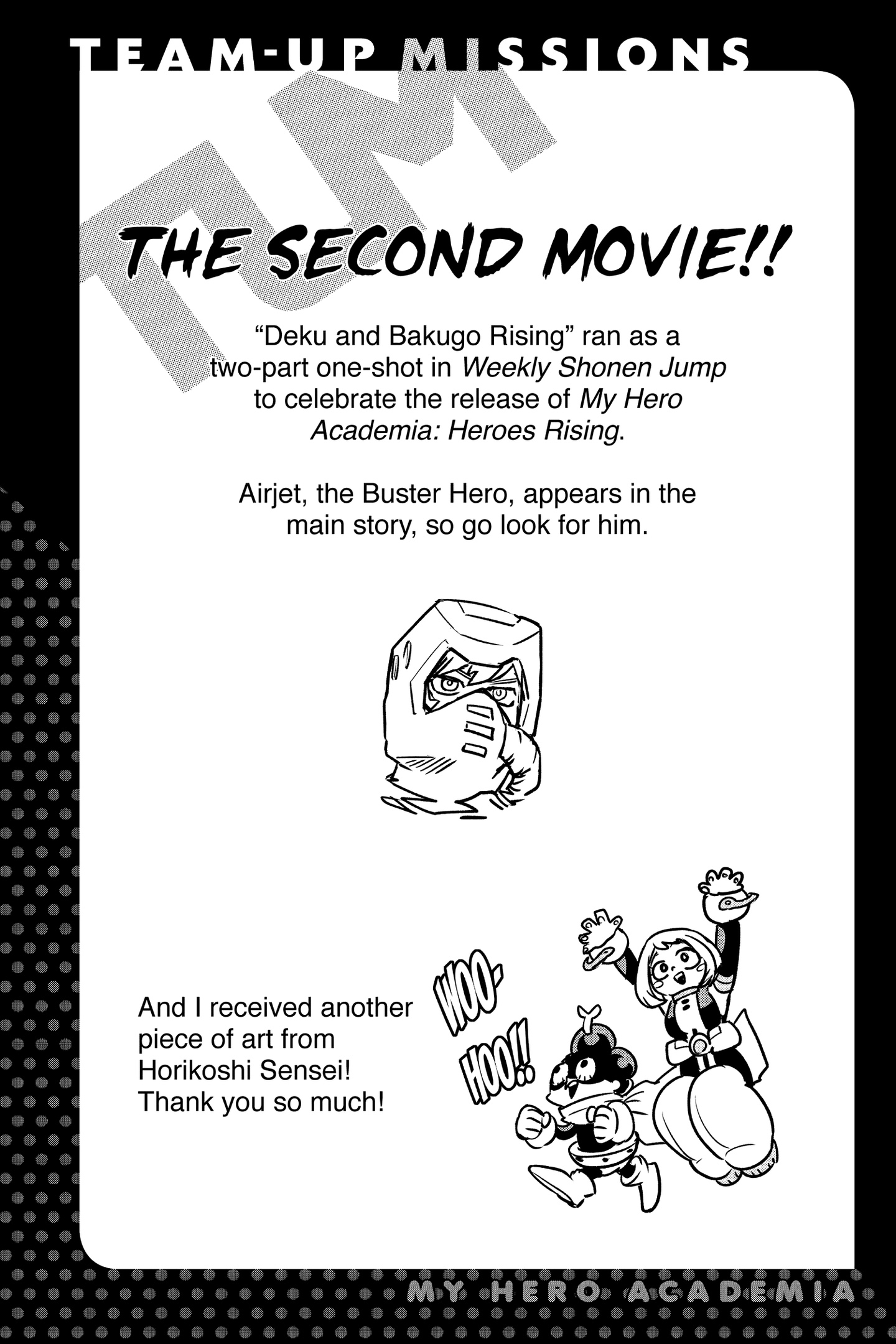 Boku no Hero Academia: Team Up Mission Chap 9.6 - Next Chap 10.6