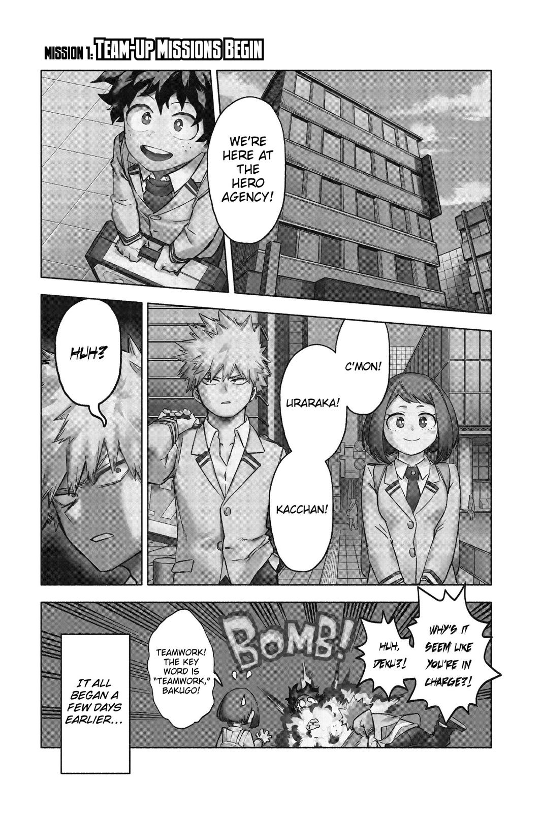 Boku no Hero Academia: Team Up Mission Chap 1 - Next Chap 2