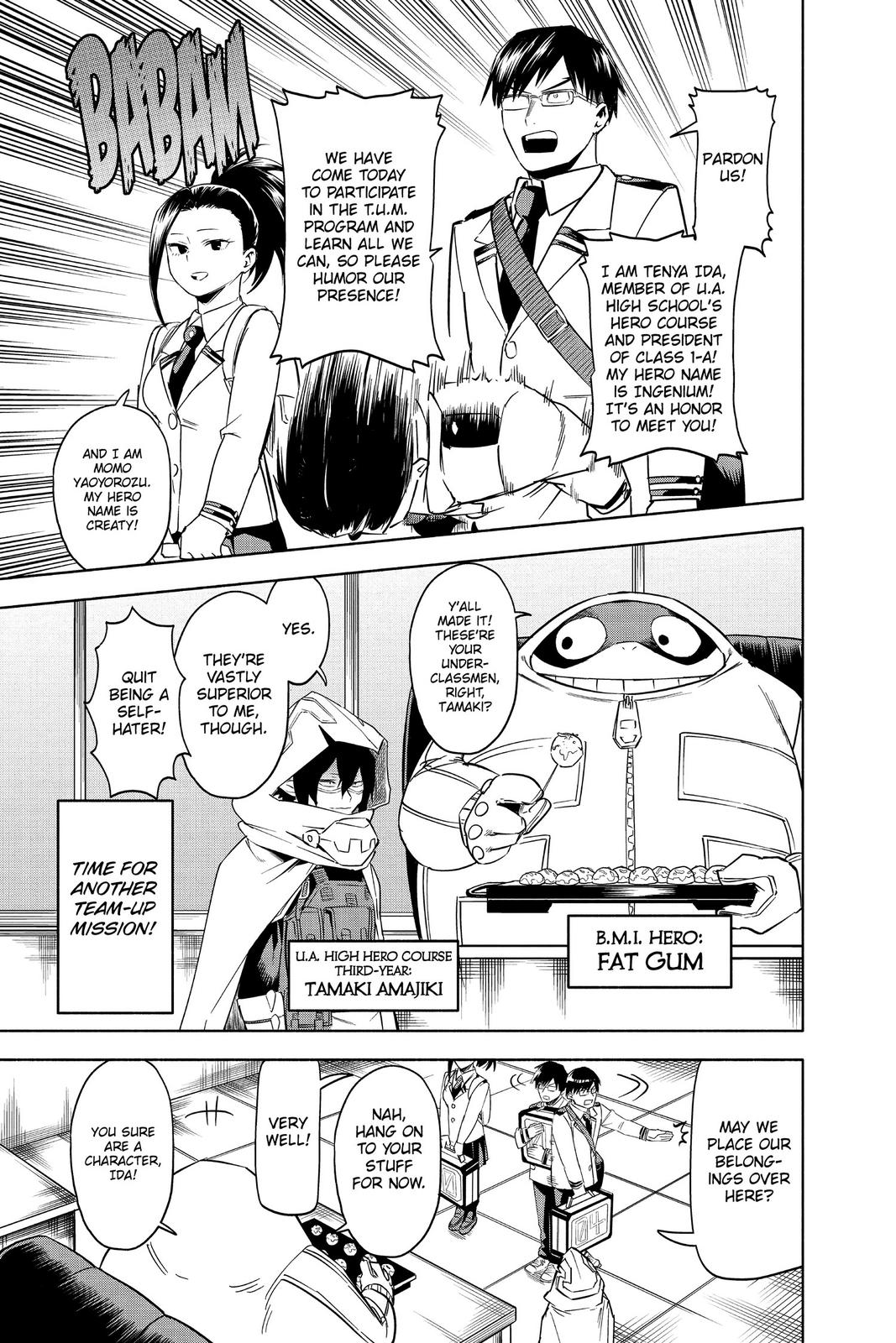 Boku no Hero Academia: Team Up Mission Chap 3.5 - Next Chap 4.5
