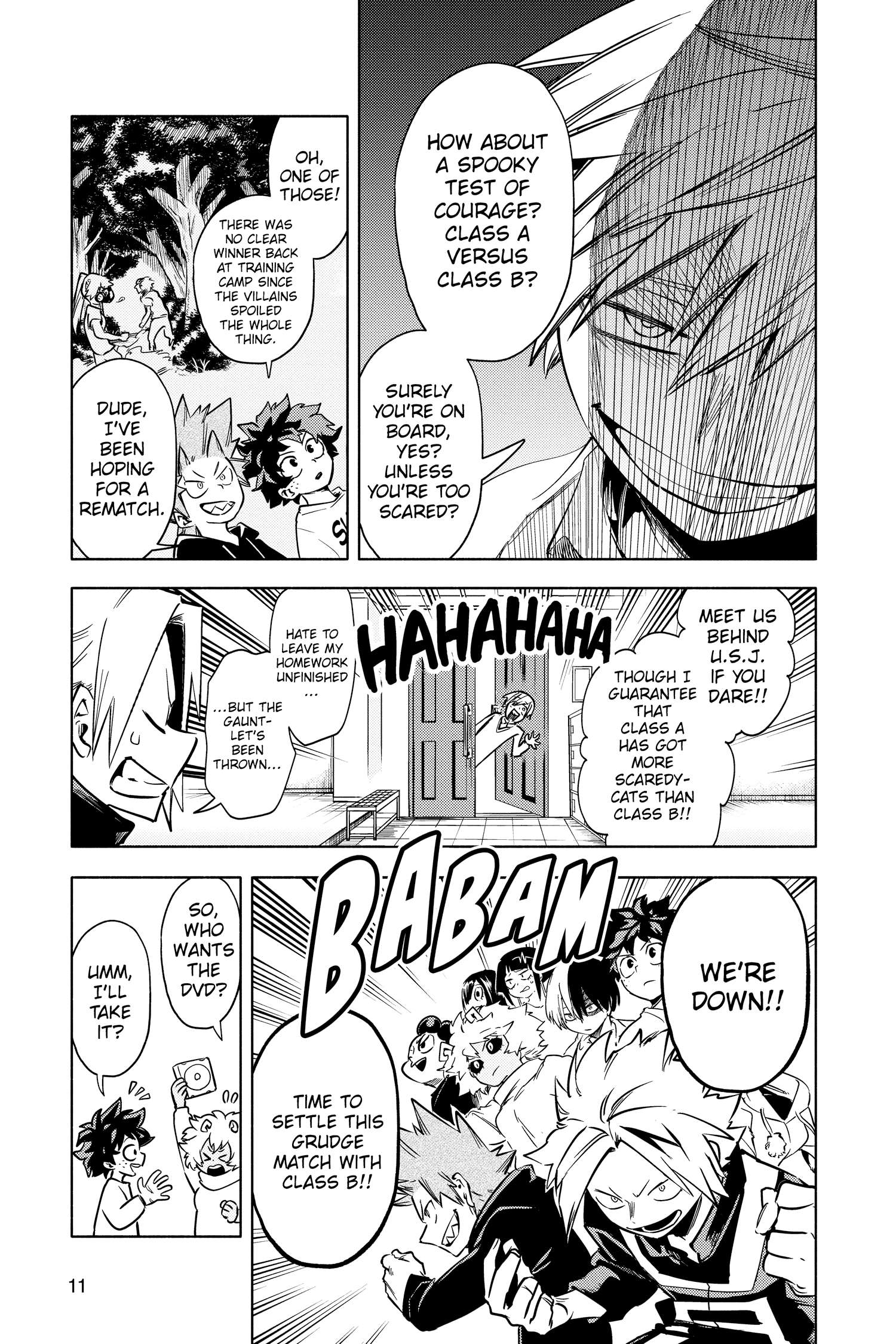 Boku no Hero Academia: Team Up Mission Chap 17 - Next Chap 18