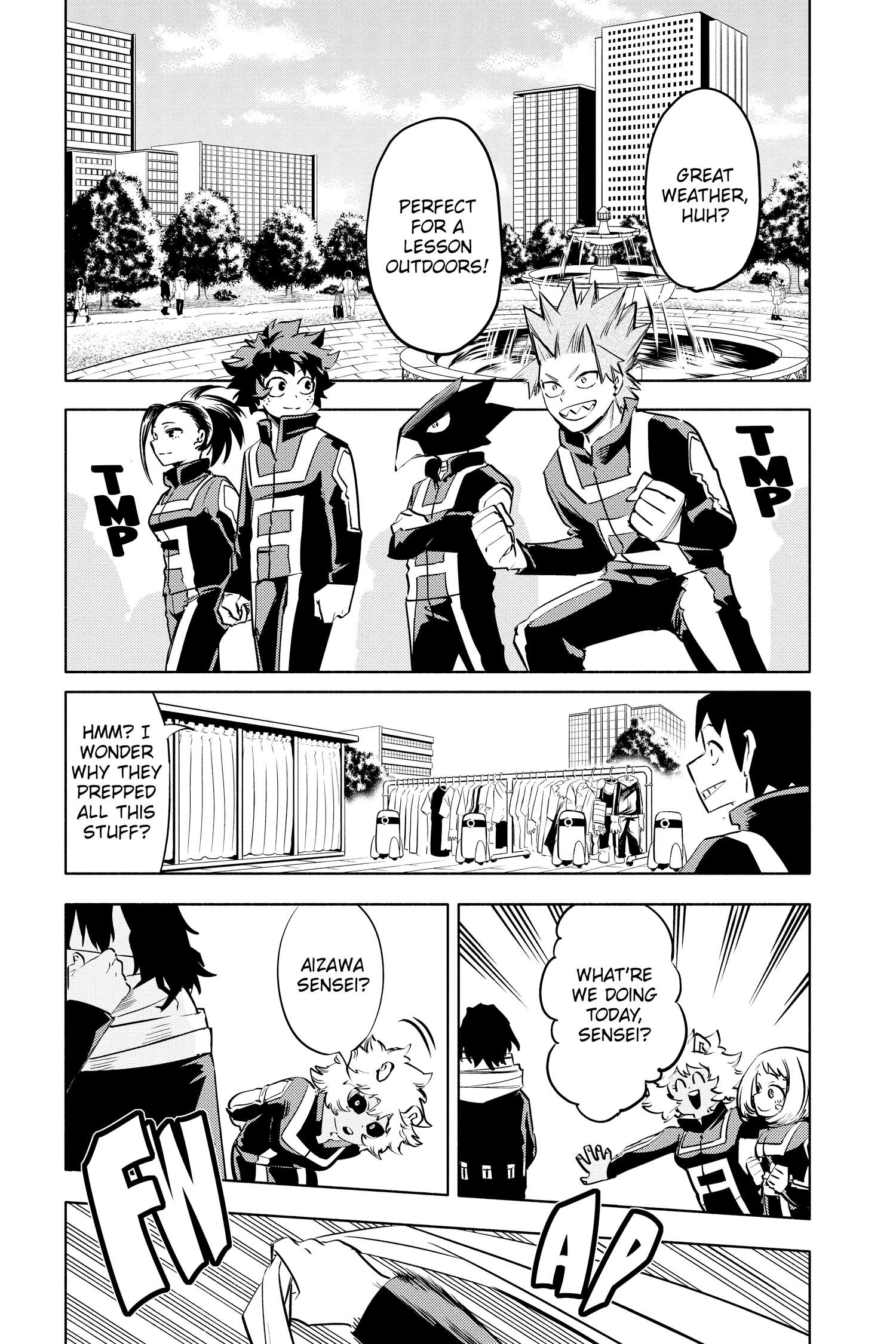 Boku no Hero Academia: Team Up Mission Chap 14 - Next Chap 15