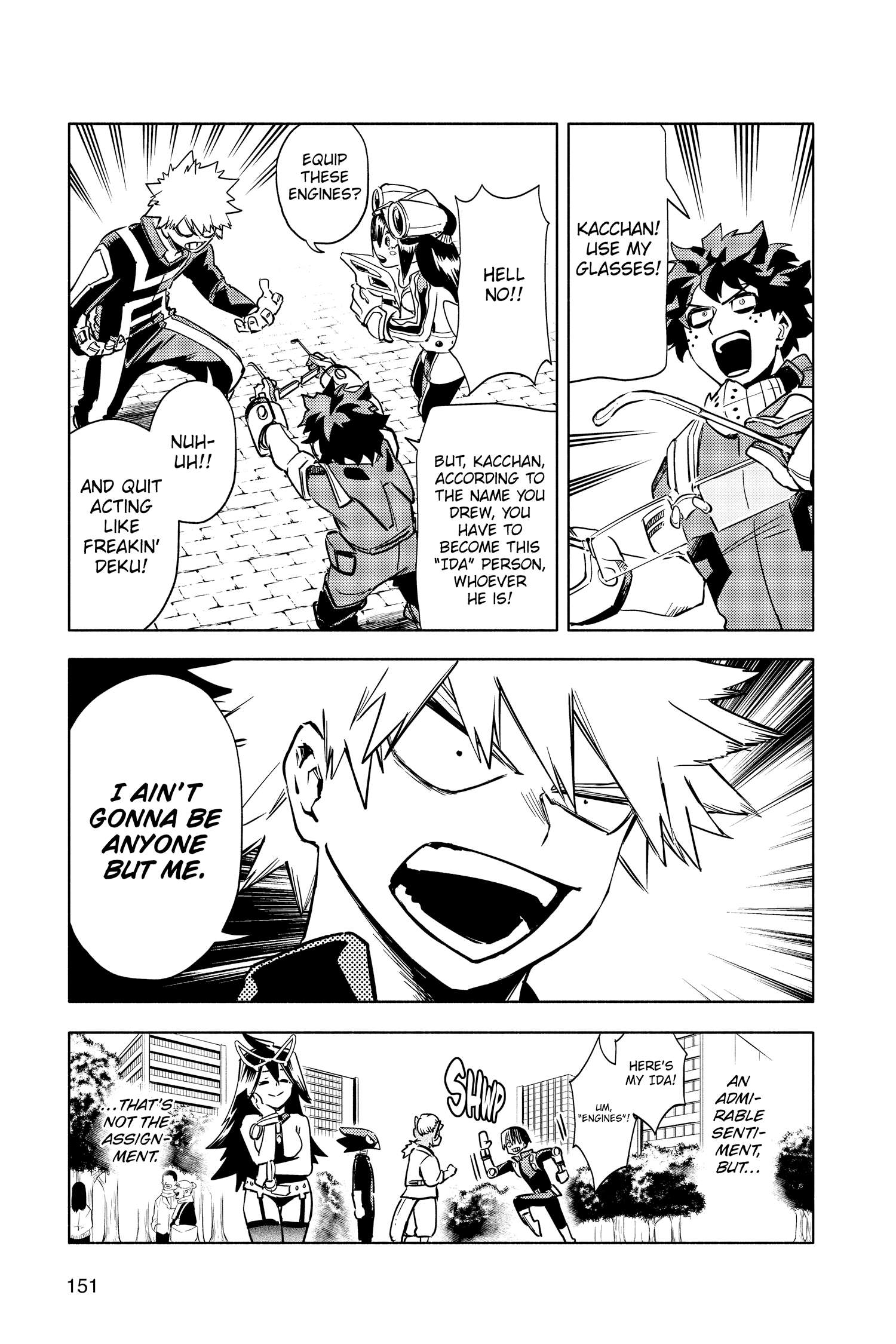 Boku no Hero Academia: Team Up Mission Chap 14 - Next Chap 15