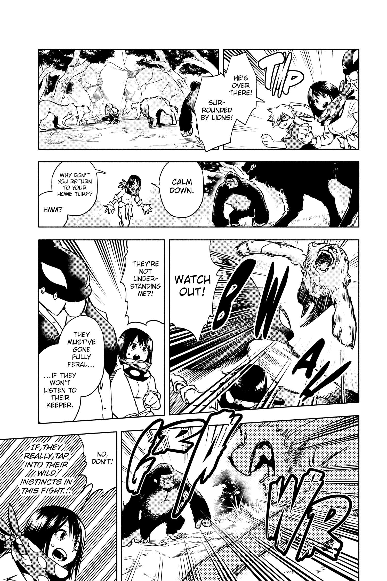 Boku no Hero Academia: Team Up Mission Chap 15 - Next Chap 16