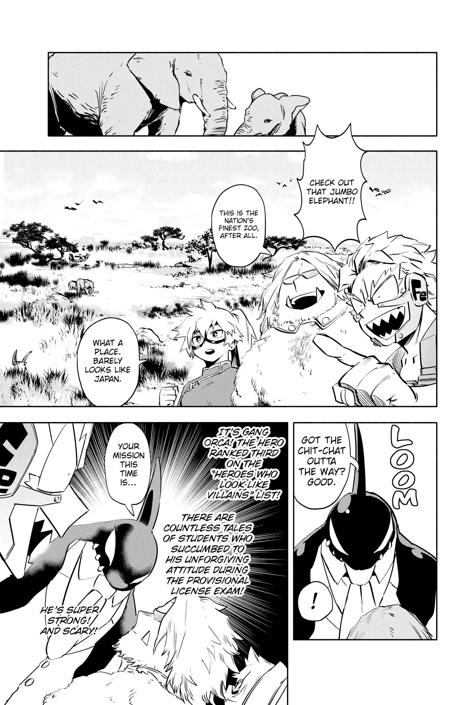 Boku no Hero Academia: Team Up Mission Chap 15 - Next Chap 16
