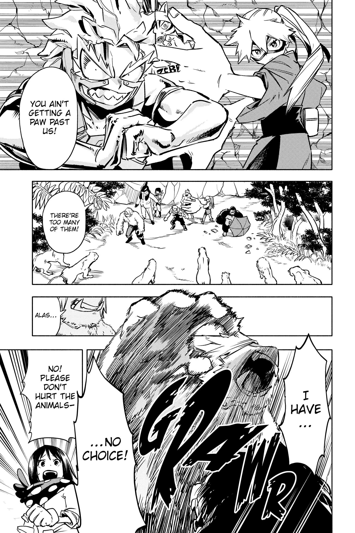 Boku no Hero Academia: Team Up Mission Chap 15 - Next Chap 16