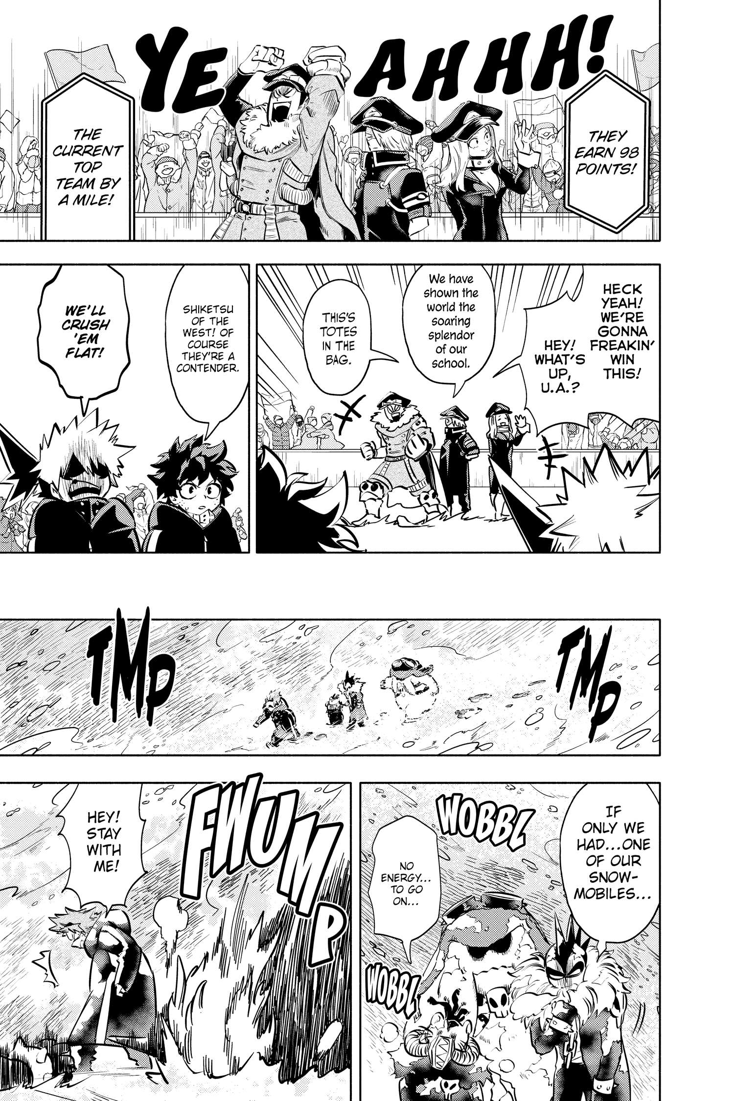 Boku no Hero Academia: Team Up Mission Chap 18 - Next Chap 19