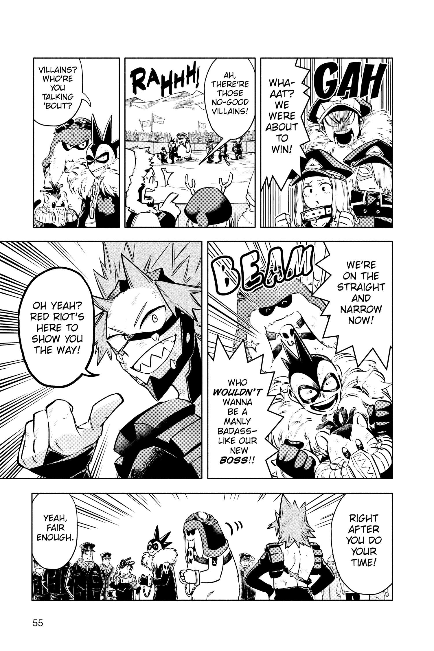 Boku no Hero Academia: Team Up Mission Chap 18 - Next Chap 19