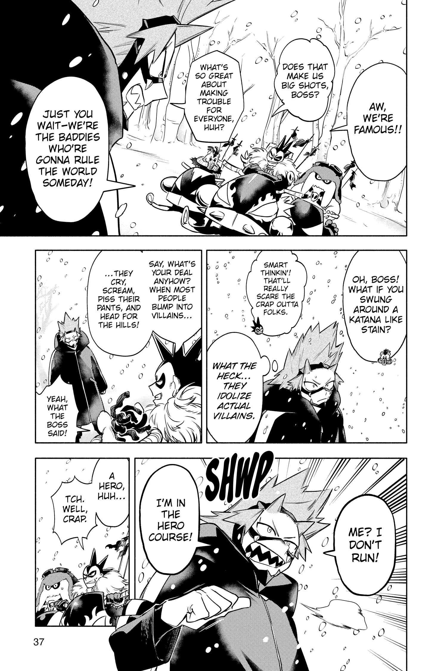 Boku no Hero Academia: Team Up Mission Chap 18 - Next Chap 19