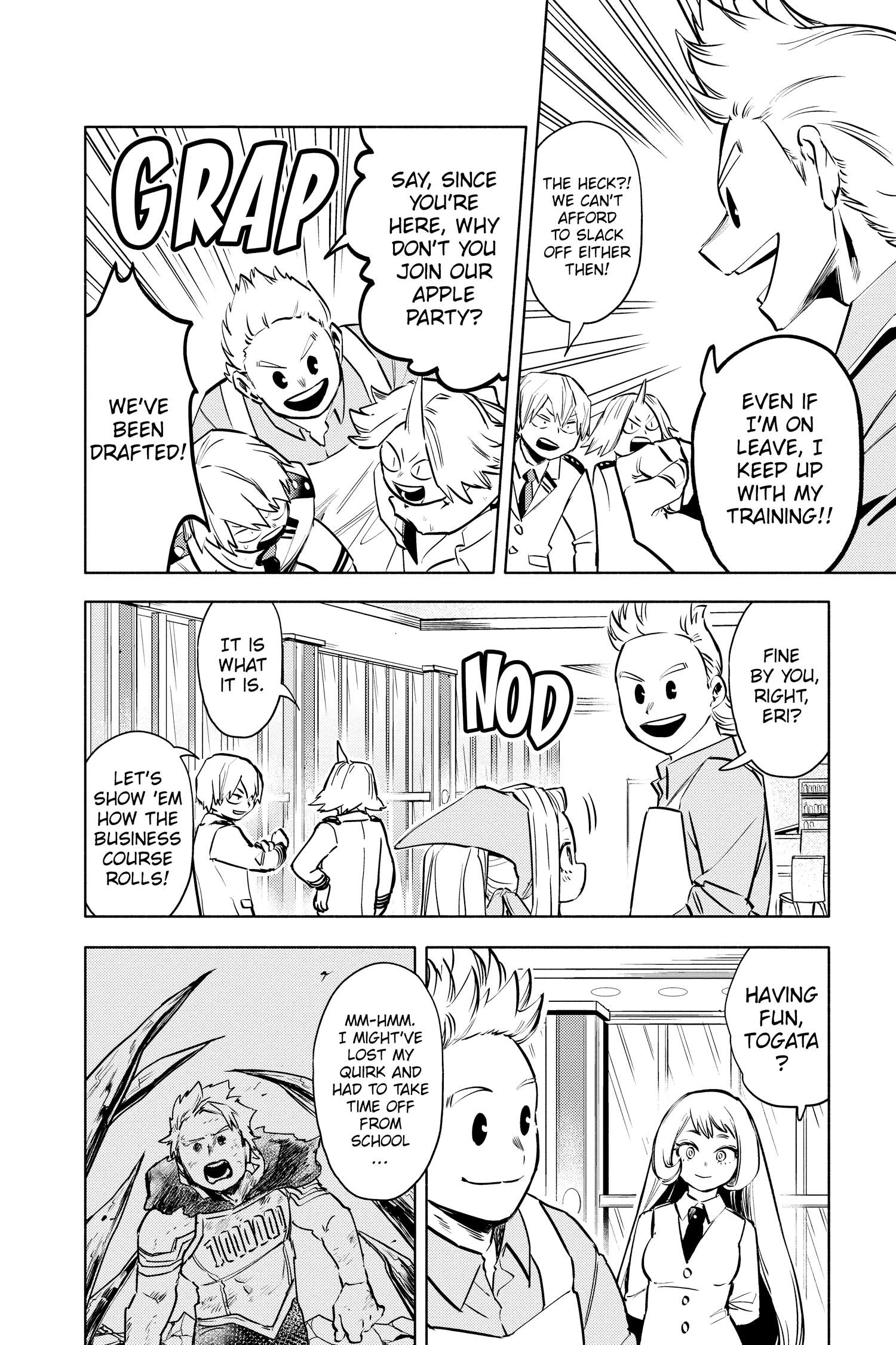 Boku no Hero Academia: Team Up Mission Chap 19 - Next Chap 20