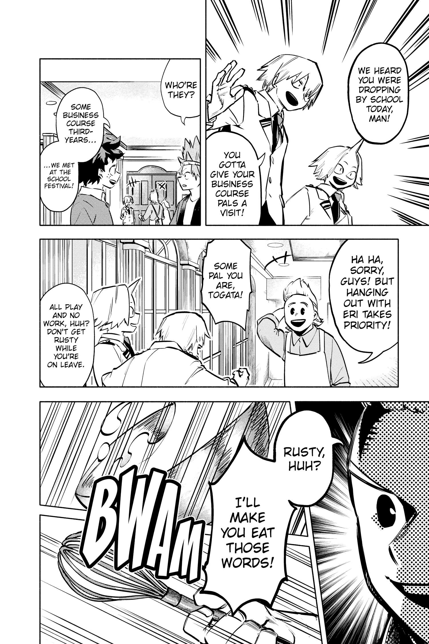 Boku no Hero Academia: Team Up Mission Chap 19 - Next Chap 20