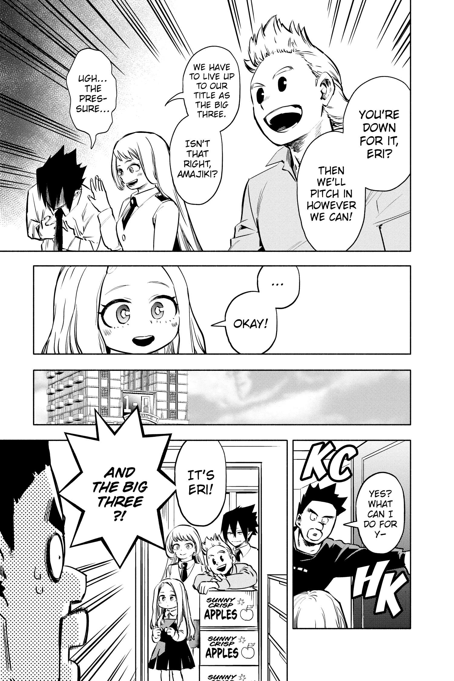 Boku no Hero Academia: Team Up Mission Chap 19 - Next Chap 20