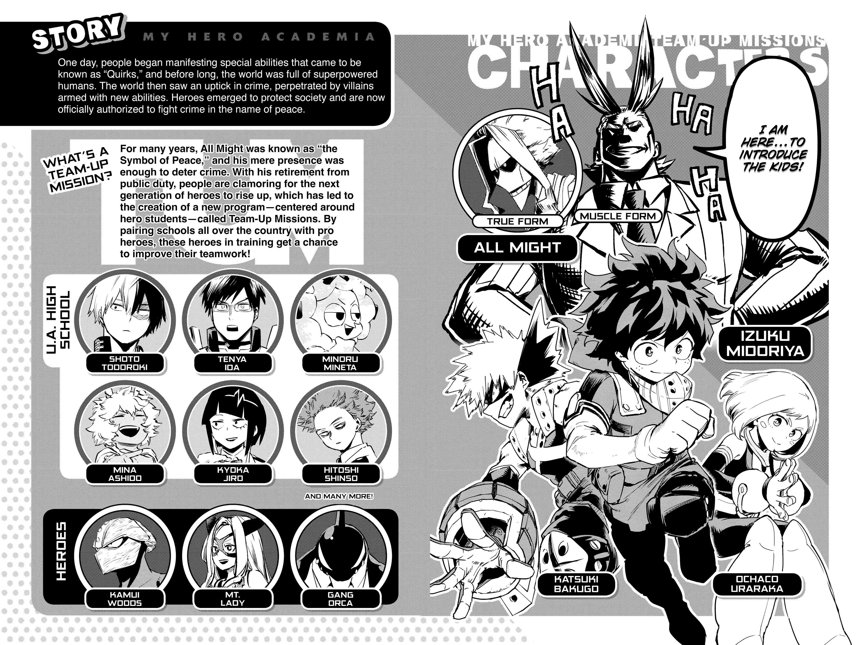 Boku no Hero Academia: Team Up Mission Chap 10 - Next Chap 11