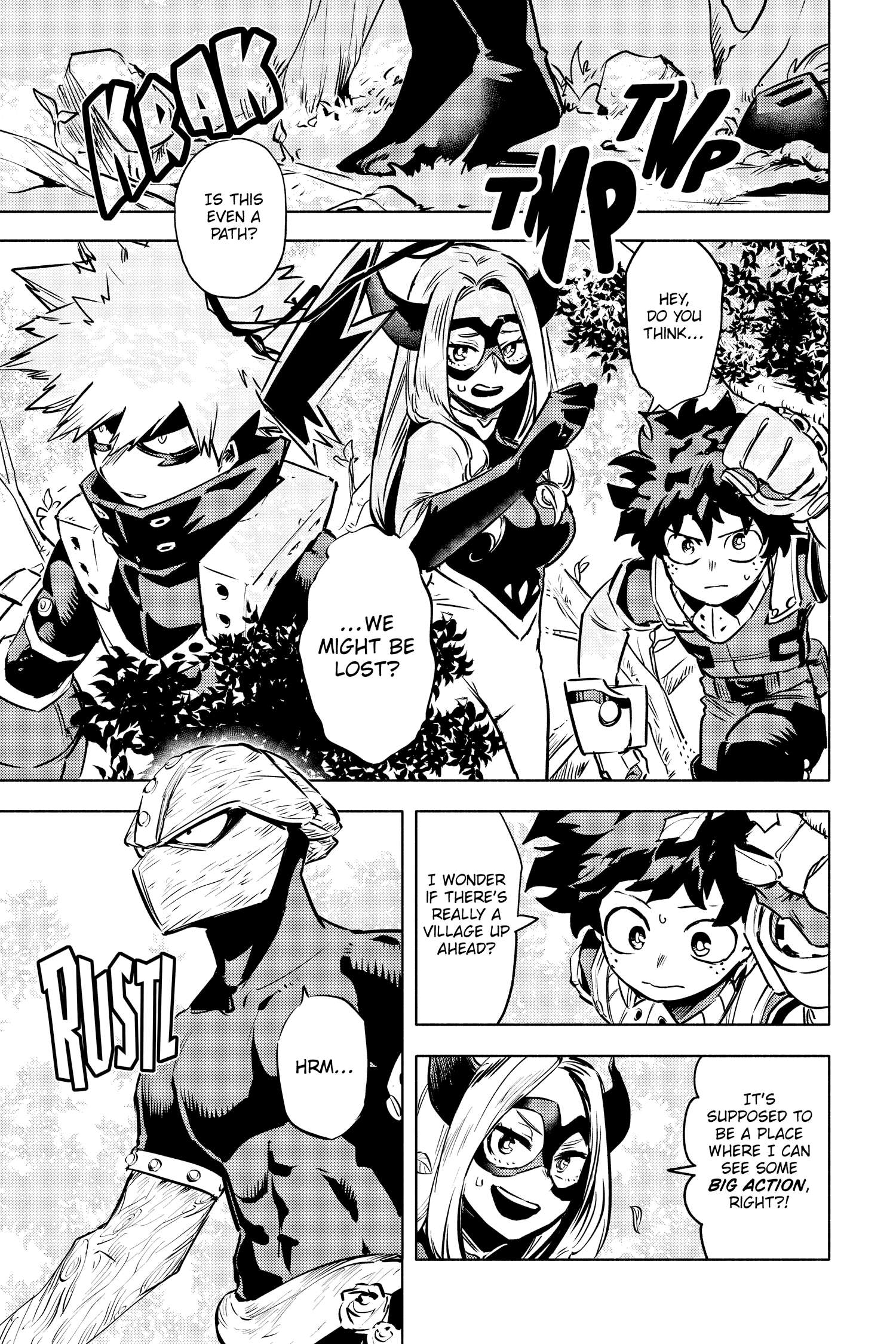 Boku no Hero Academia: Team Up Mission Chap 11 - Next Chap 12