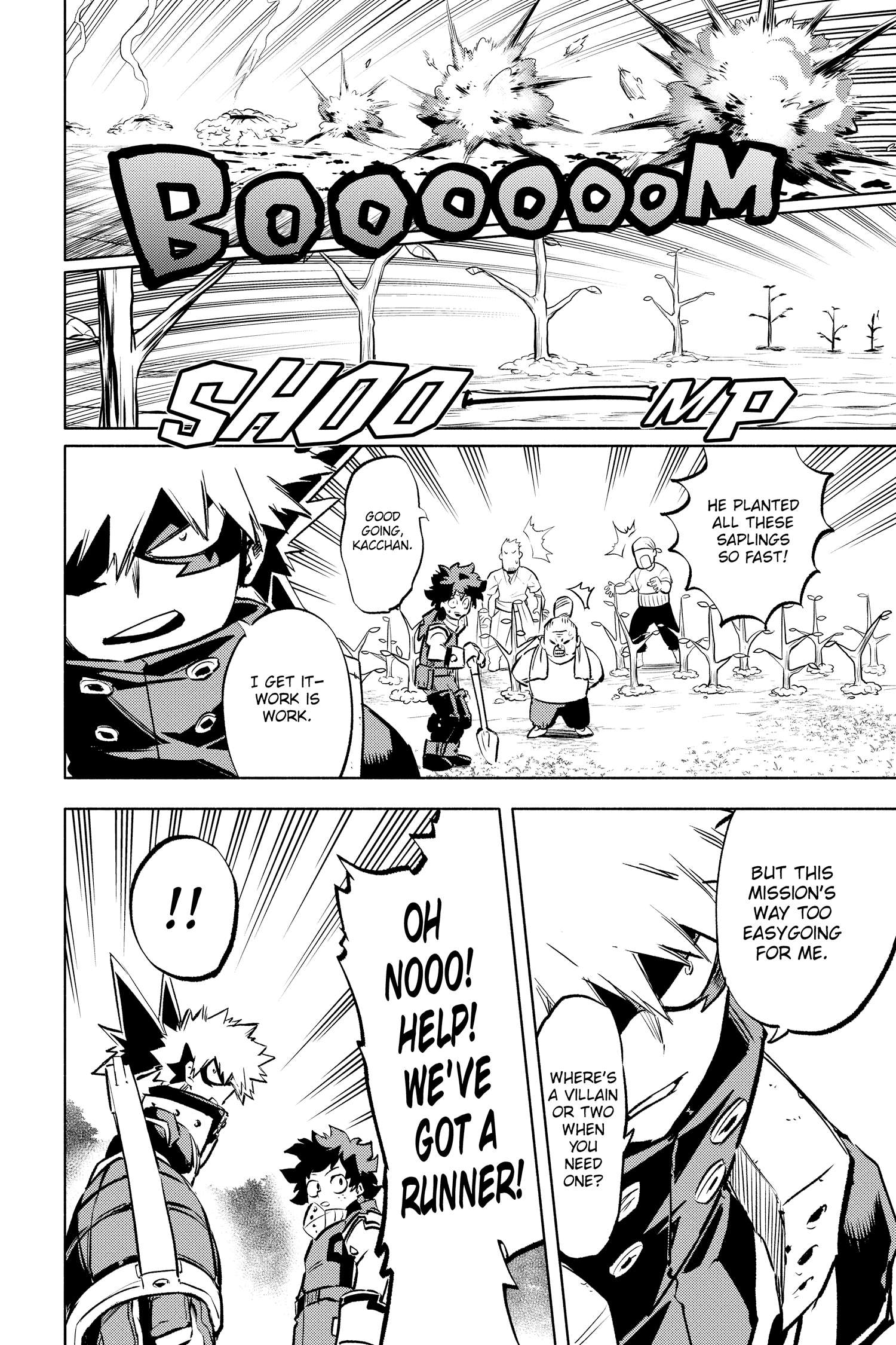 Boku no Hero Academia: Team Up Mission Chap 11 - Next Chap 12