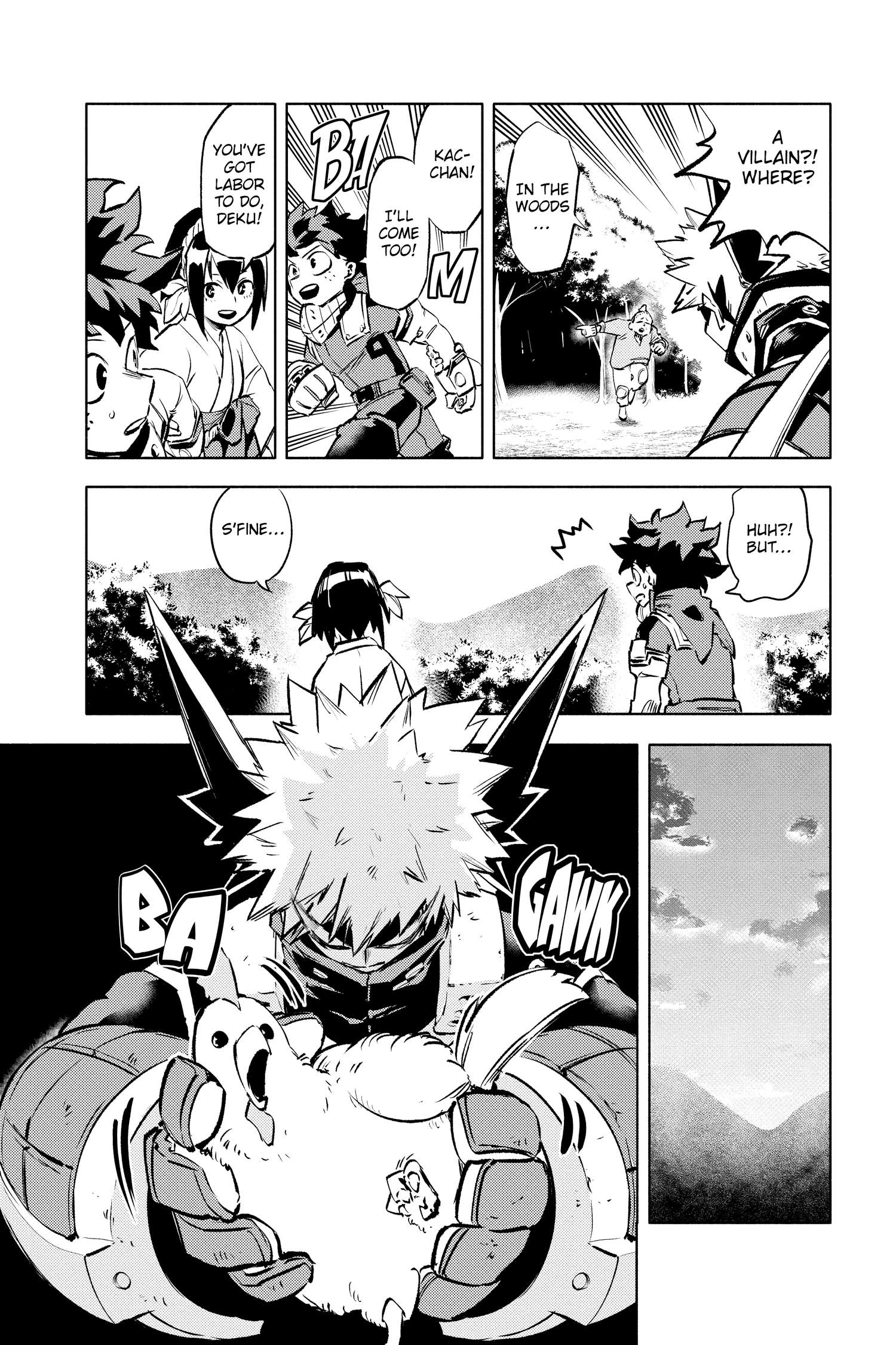Boku no Hero Academia: Team Up Mission Chap 11 - Next Chap 12
