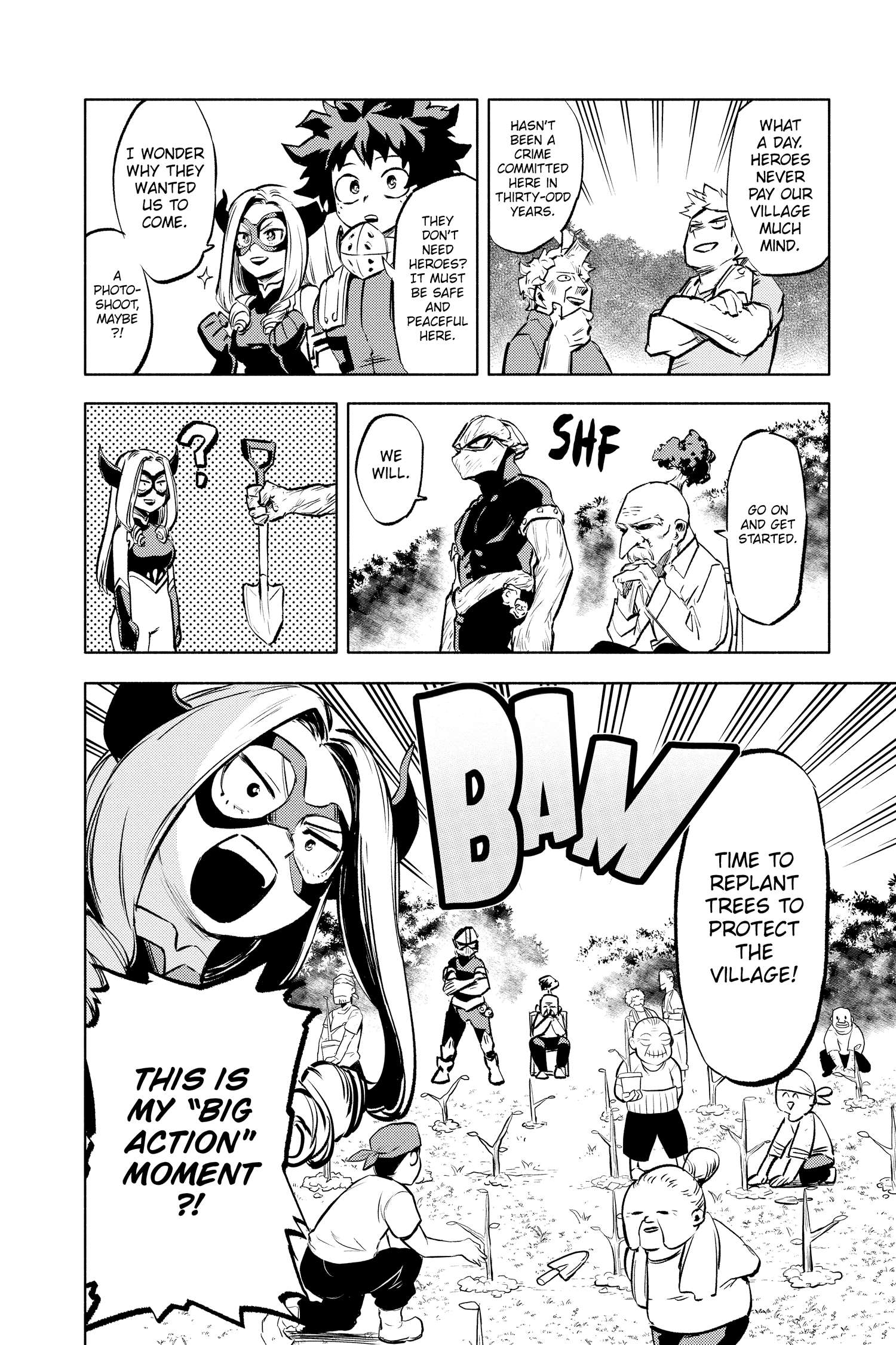 Boku no Hero Academia: Team Up Mission Chap 11 - Next Chap 12