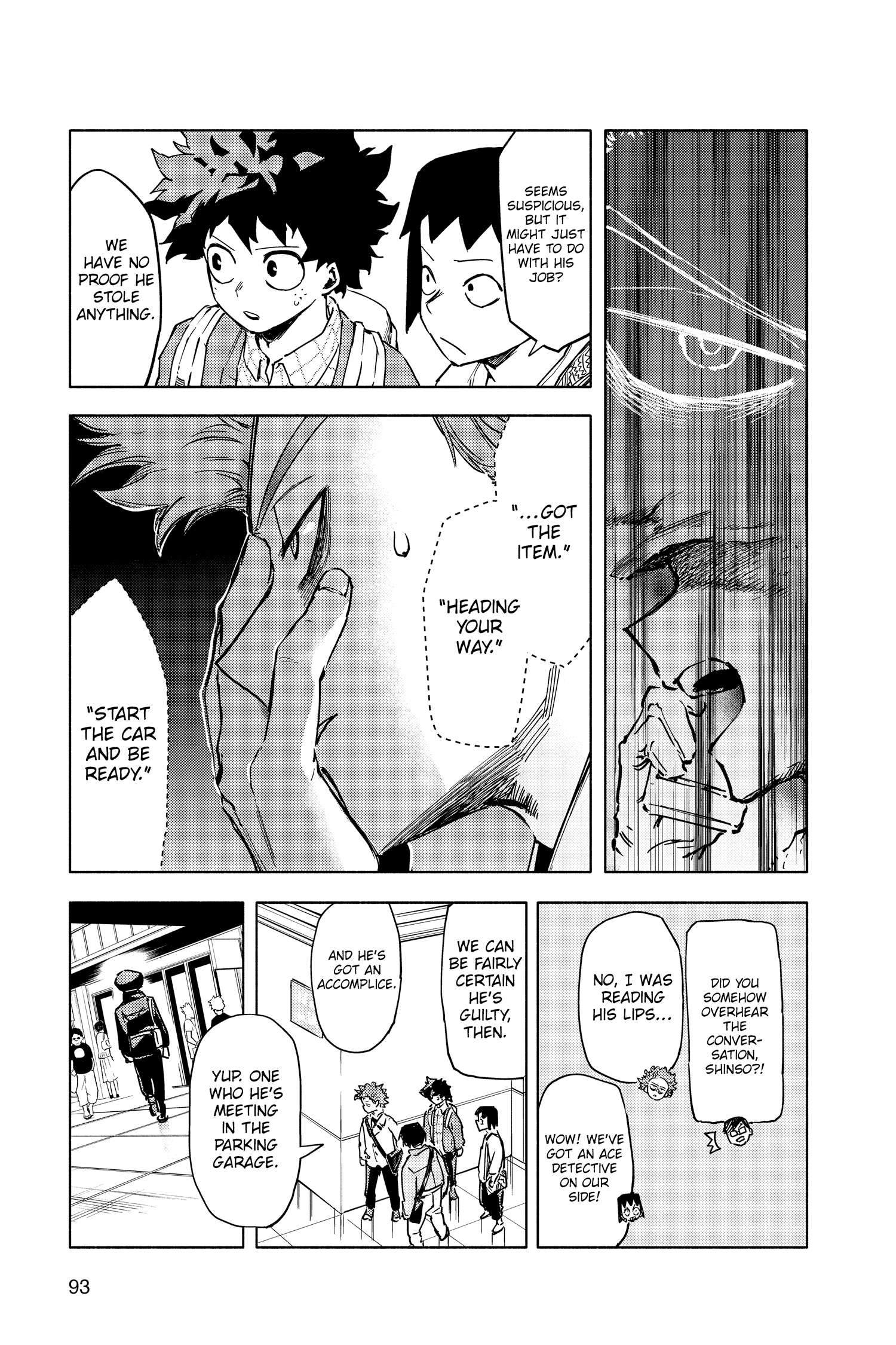 Boku no Hero Academia: Team Up Mission Chap 12 - Next Chap 13