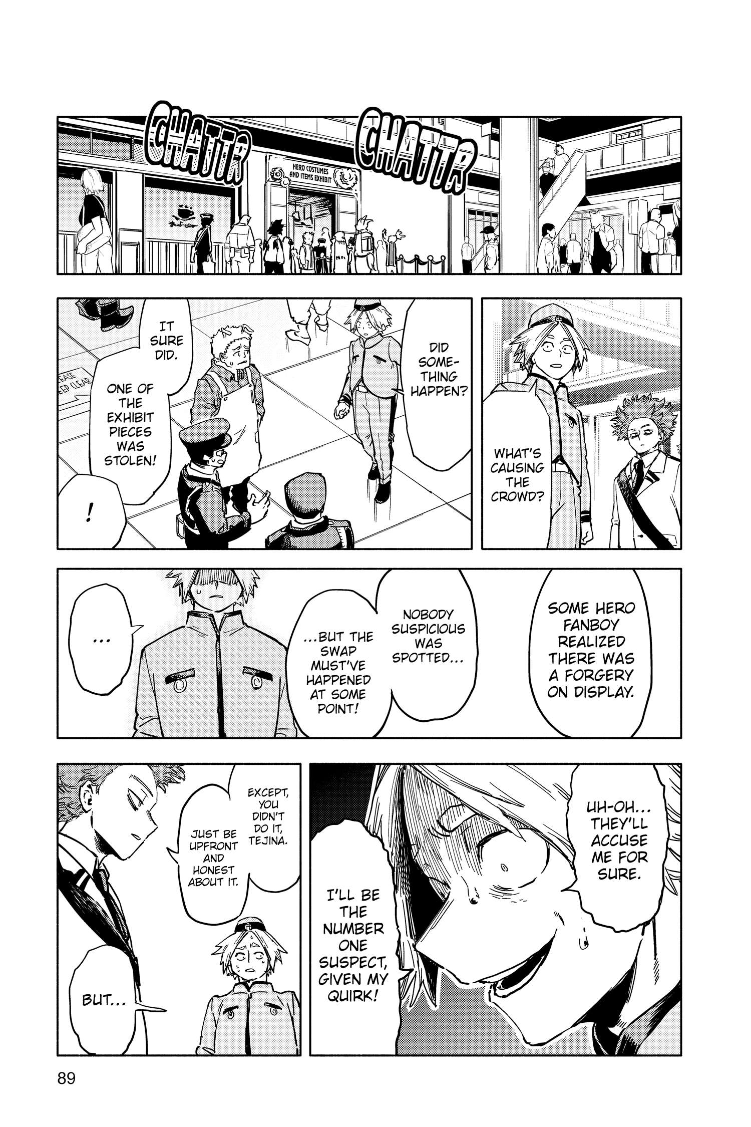 Boku no Hero Academia: Team Up Mission Chap 12 - Next Chap 13