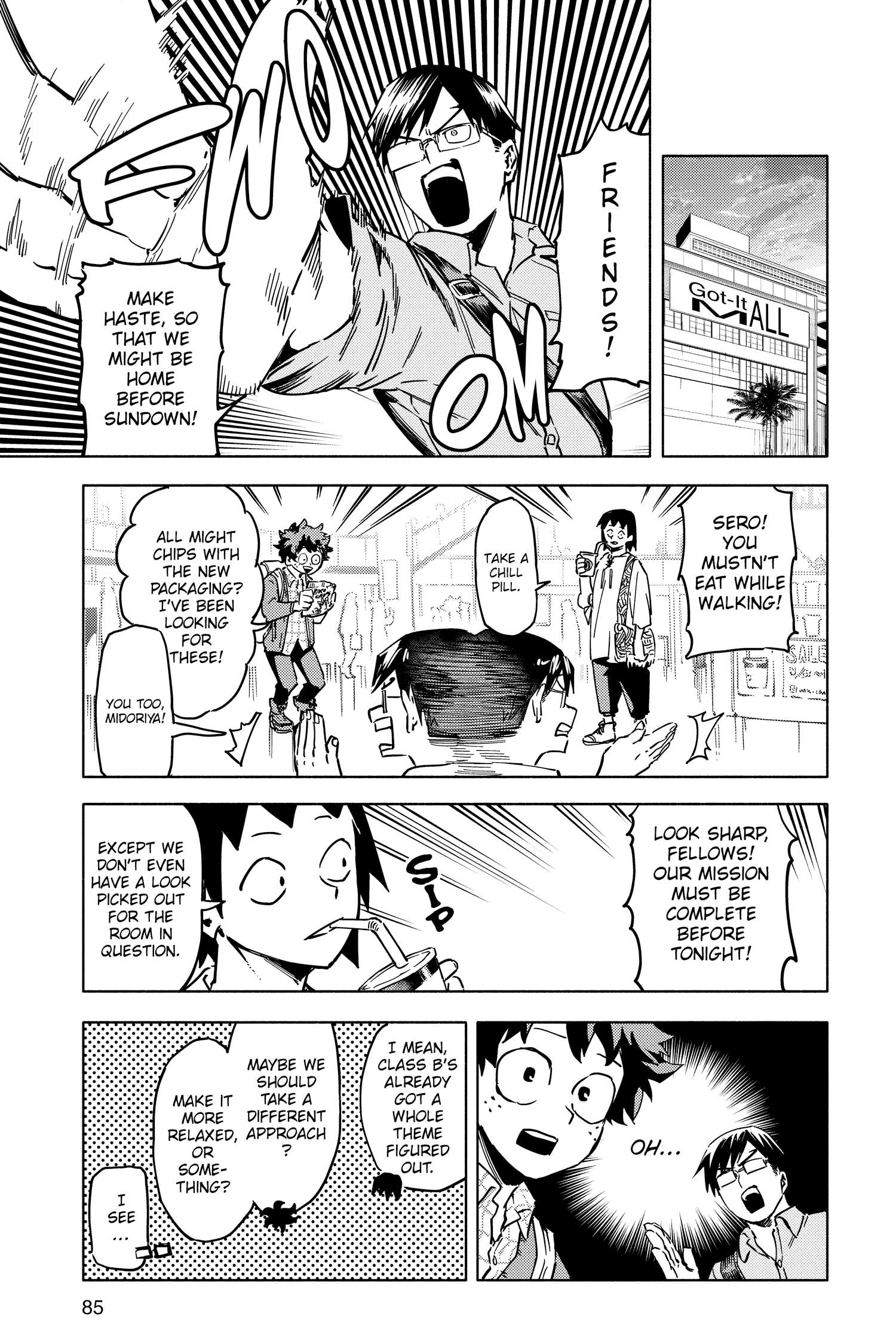 Boku no Hero Academia: Team Up Mission Chap 12 - Next Chap 13