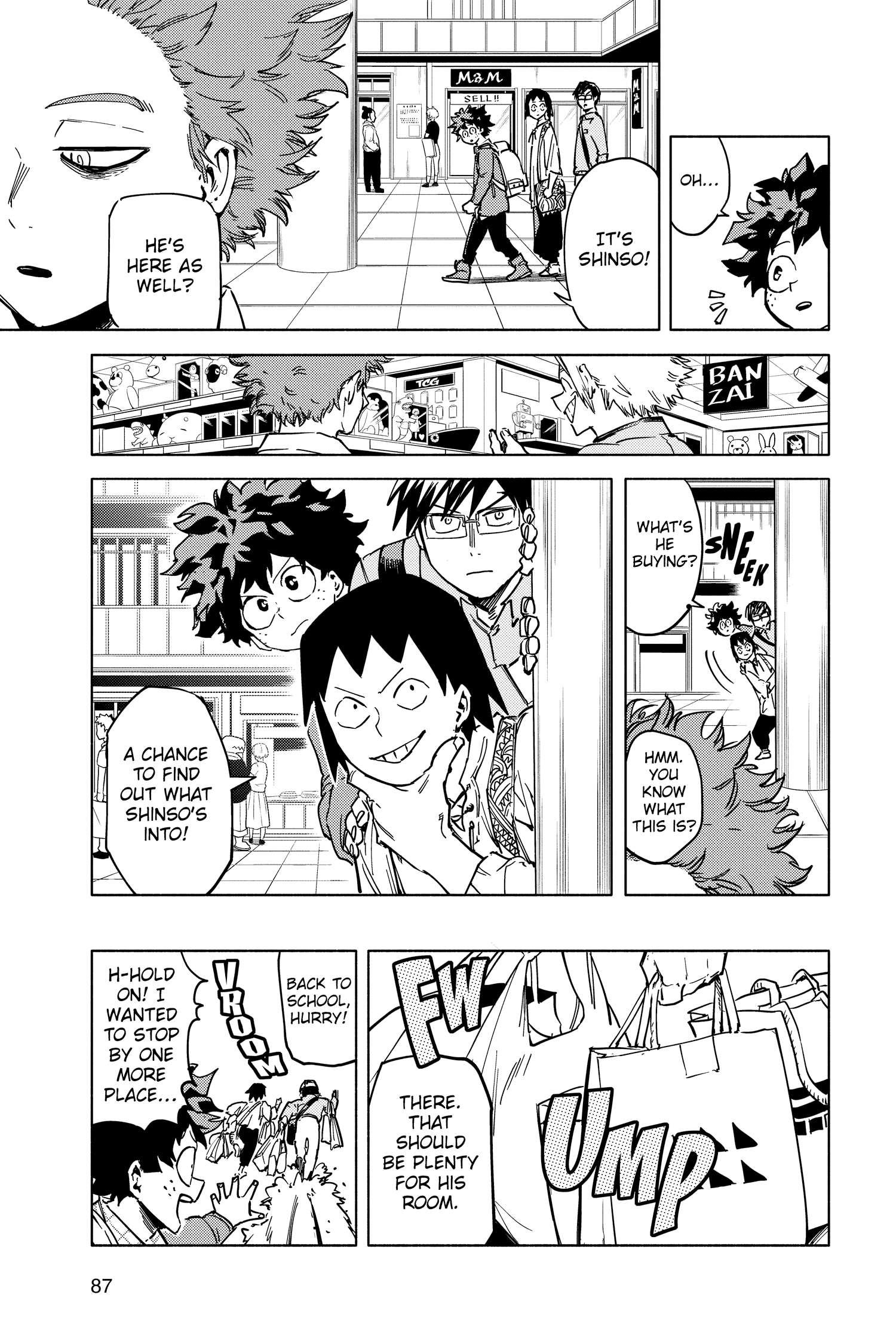 Boku no Hero Academia: Team Up Mission Chap 12 - Next Chap 13