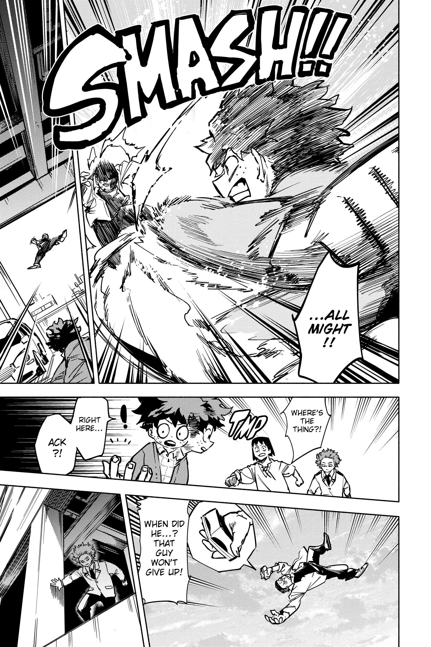 Boku no Hero Academia: Team Up Mission Chap 12 - Next Chap 13
