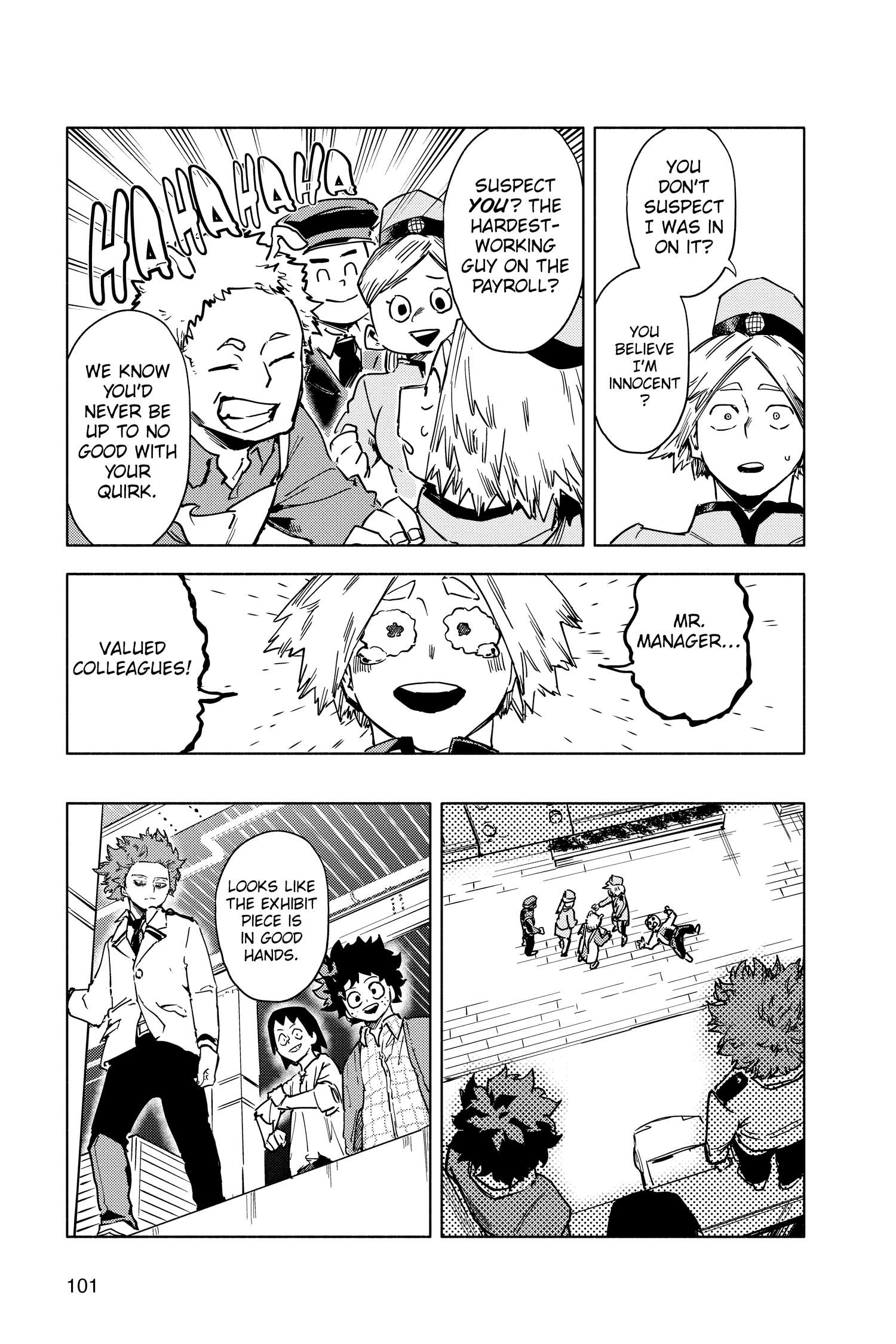 Boku no Hero Academia: Team Up Mission Chap 12 - Next Chap 13