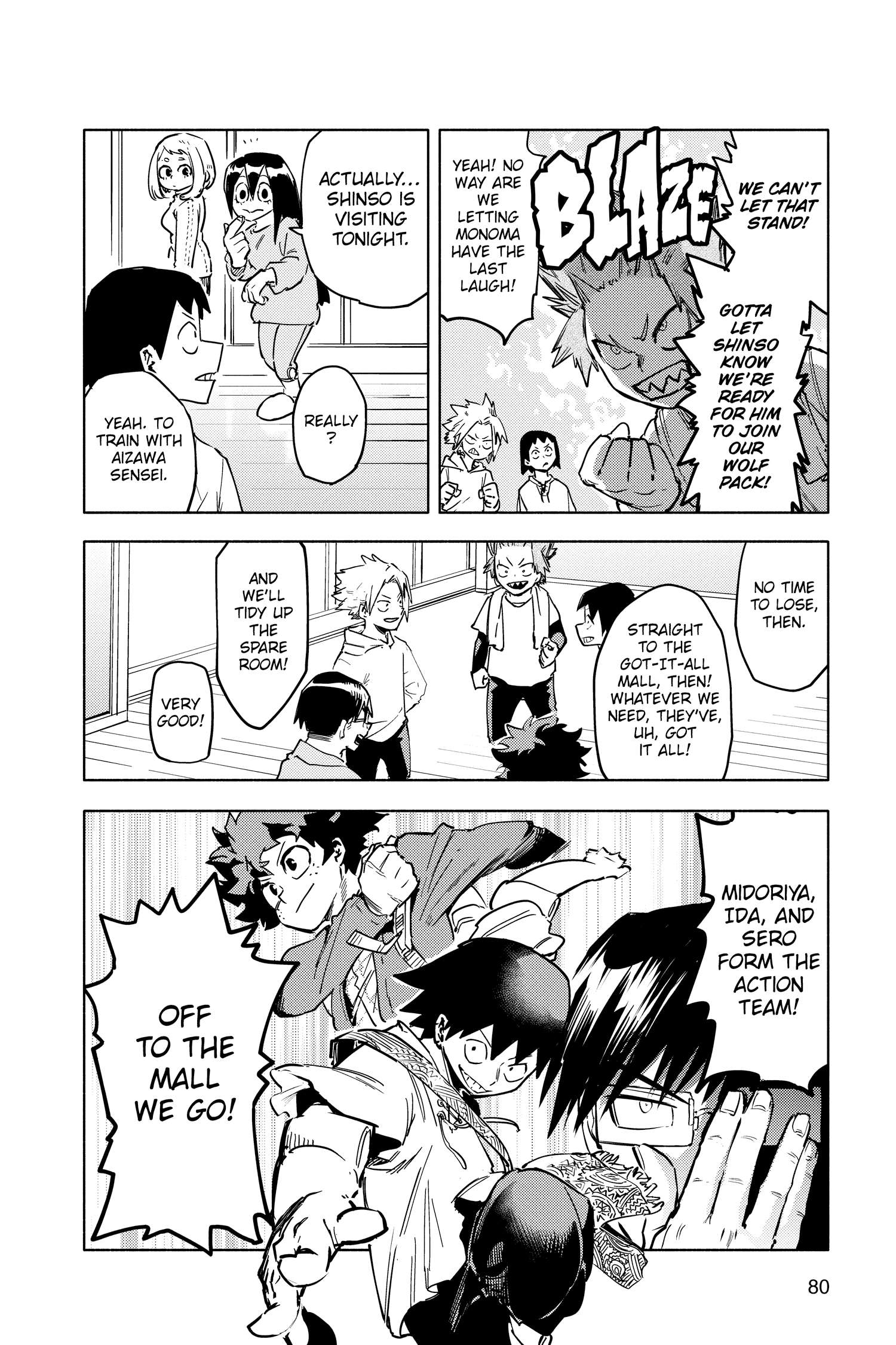 Boku no Hero Academia: Team Up Mission Chap 12 - Next Chap 13