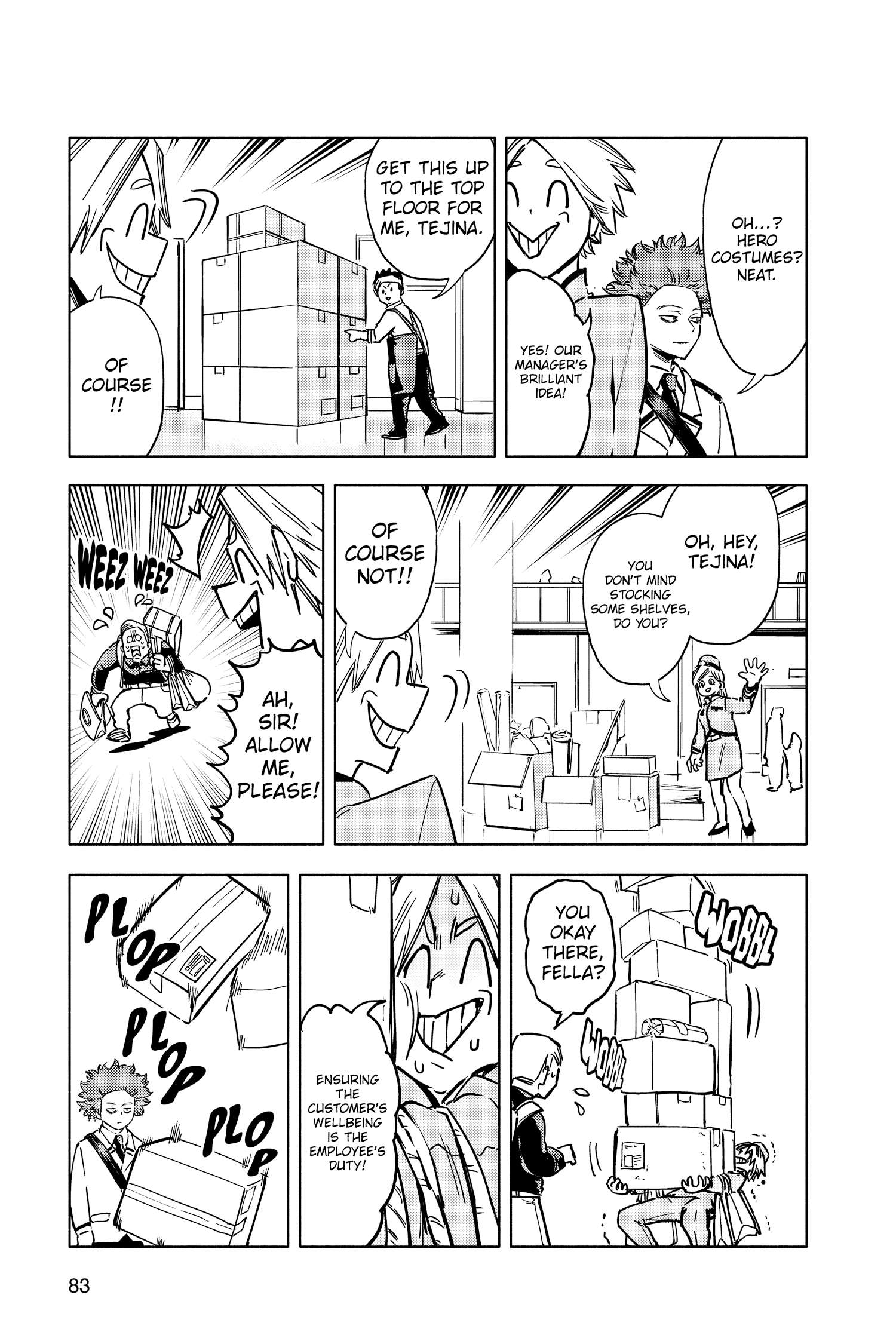 Boku no Hero Academia: Team Up Mission Chap 12 - Next Chap 13