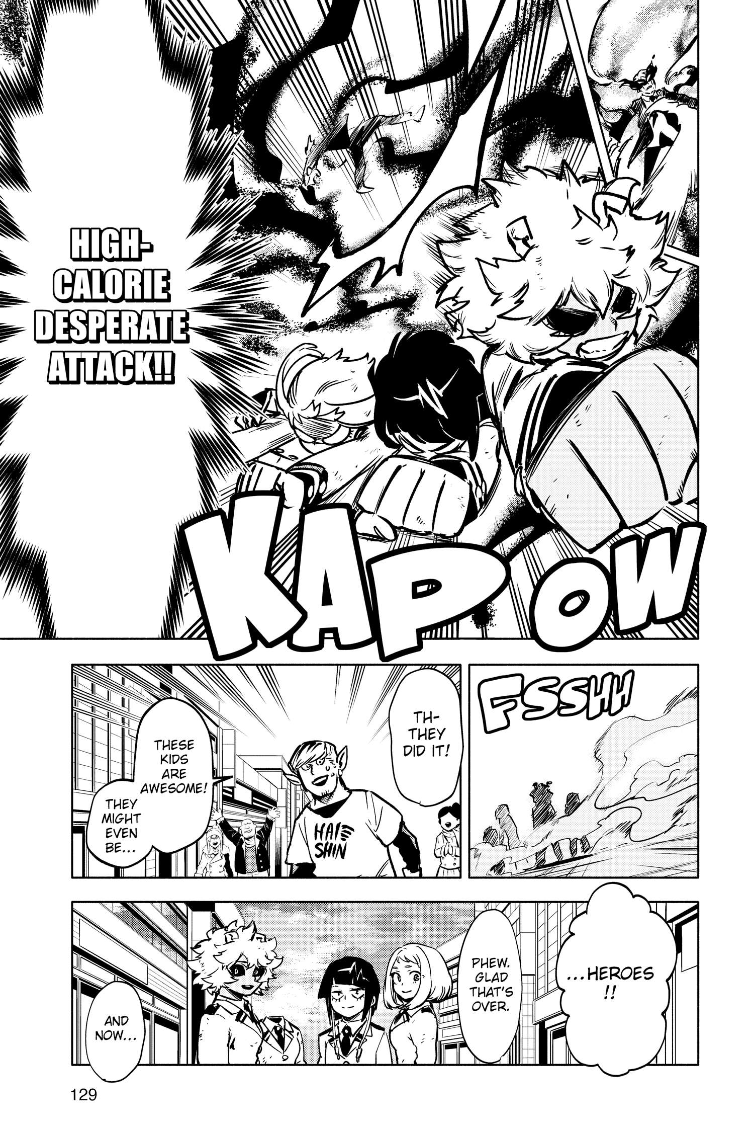 Boku no Hero Academia: Team Up Mission Chap 13 - Next Chap 14