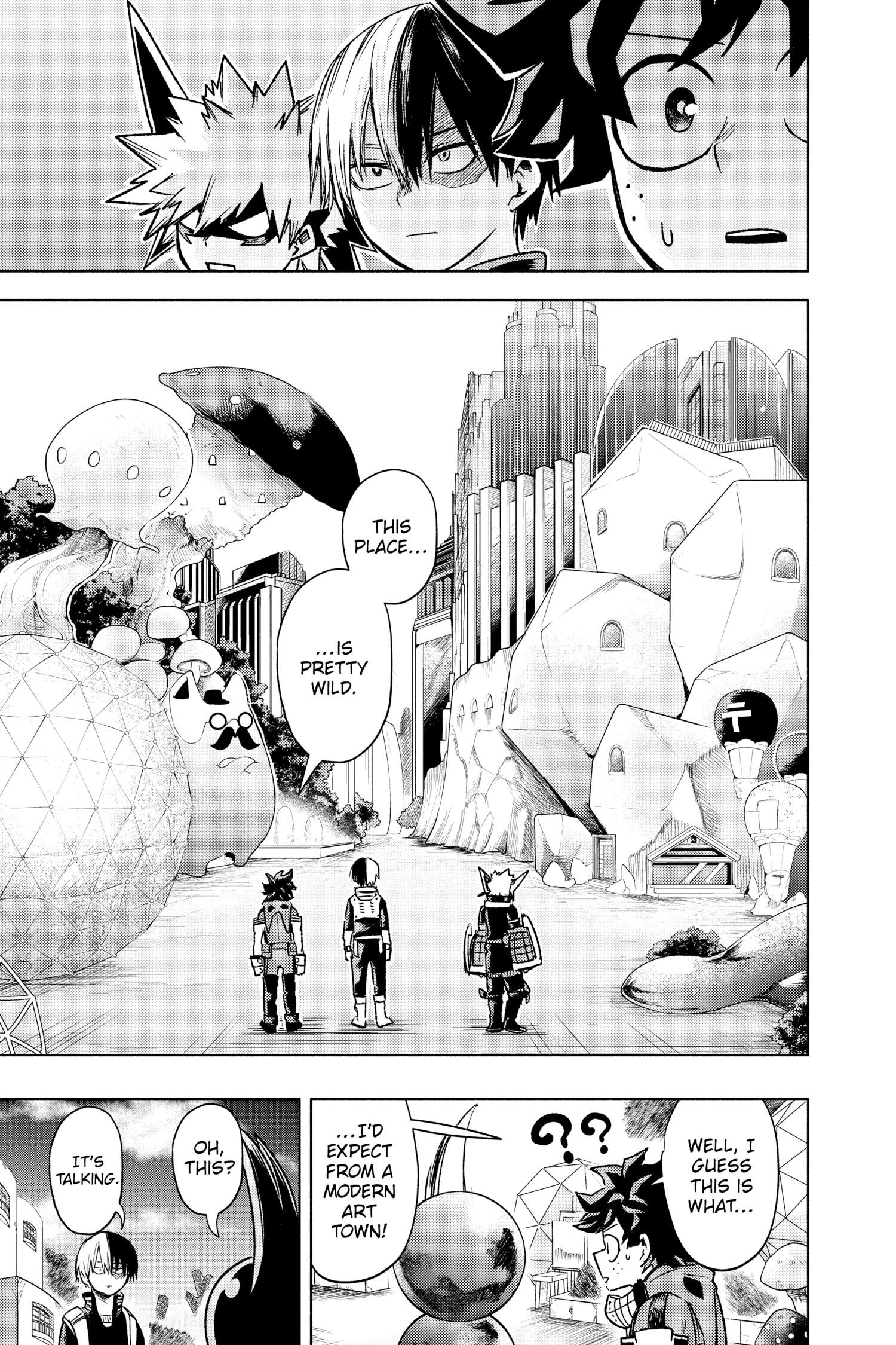 Boku no Hero Academia: Team Up Mission Chap 27 - Next Chap 28