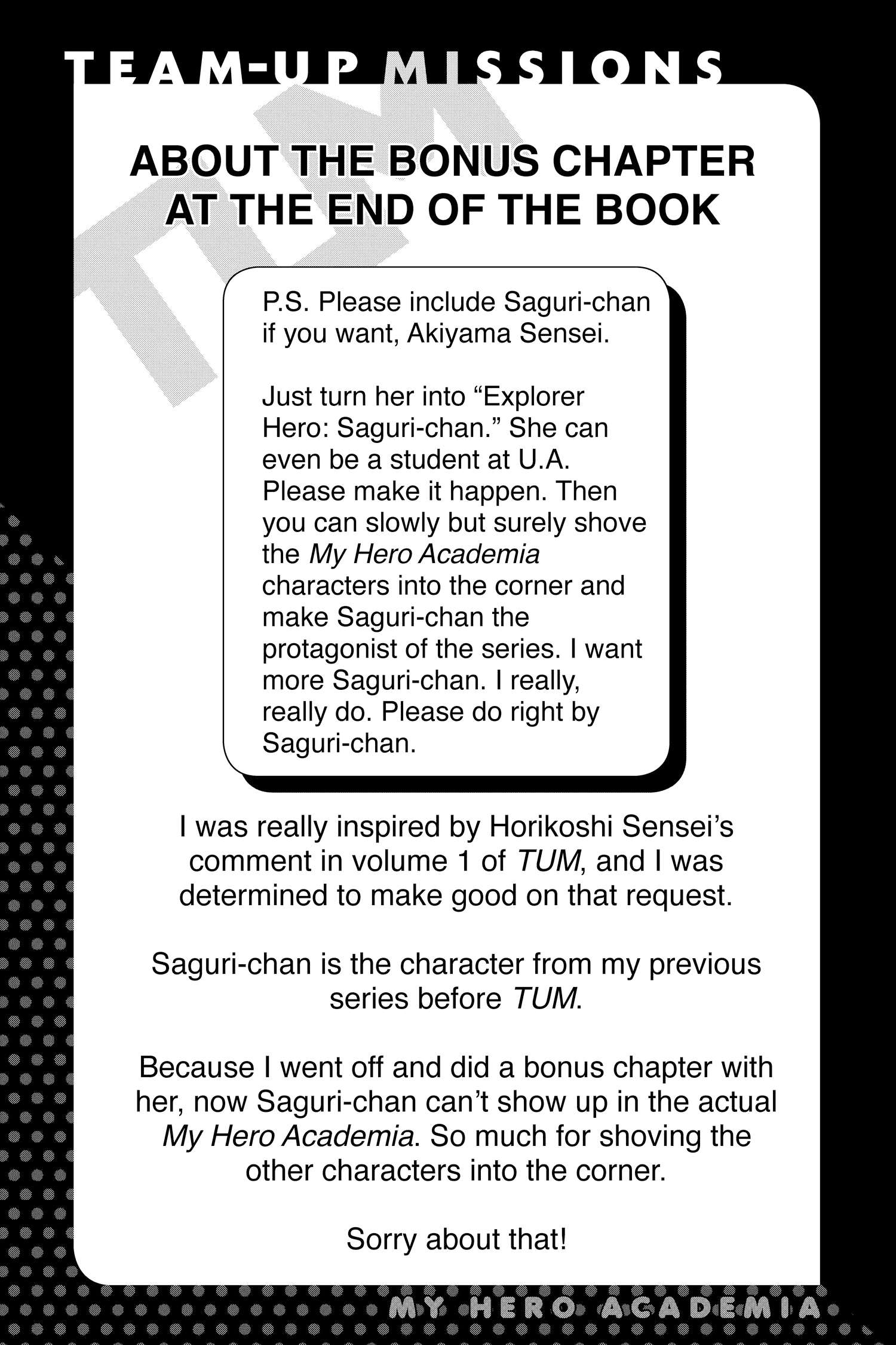 Boku no Hero Academia: Team Up Mission Chap 27 - Next Chap 28