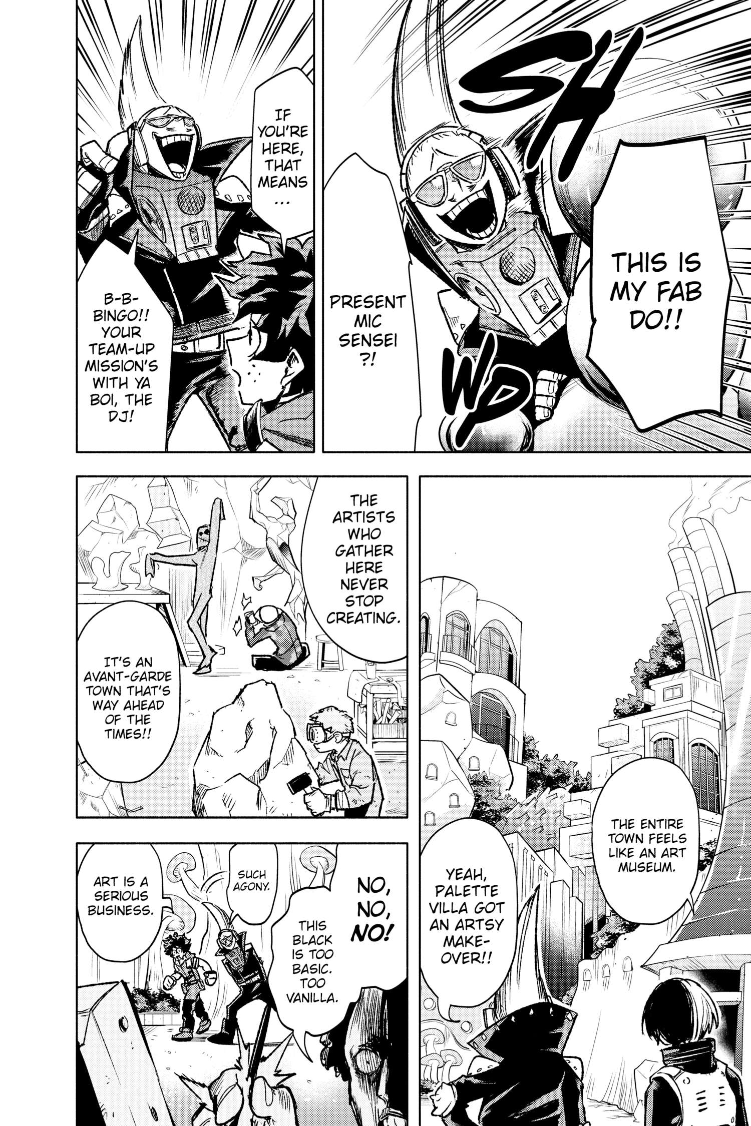 Boku no Hero Academia: Team Up Mission Chap 27 - Next Chap 28