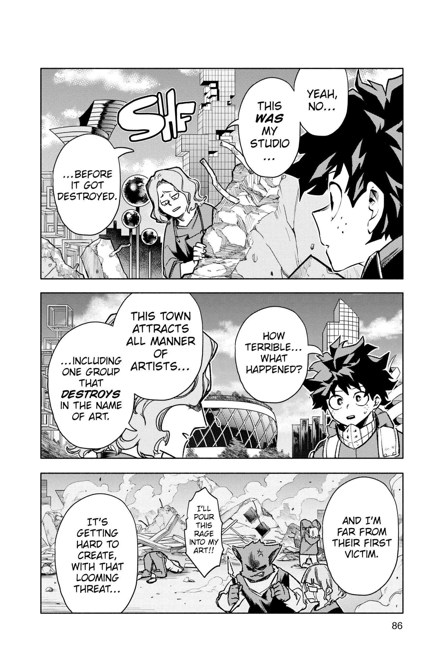Boku no Hero Academia: Team Up Mission Chap 27 - Next Chap 28
