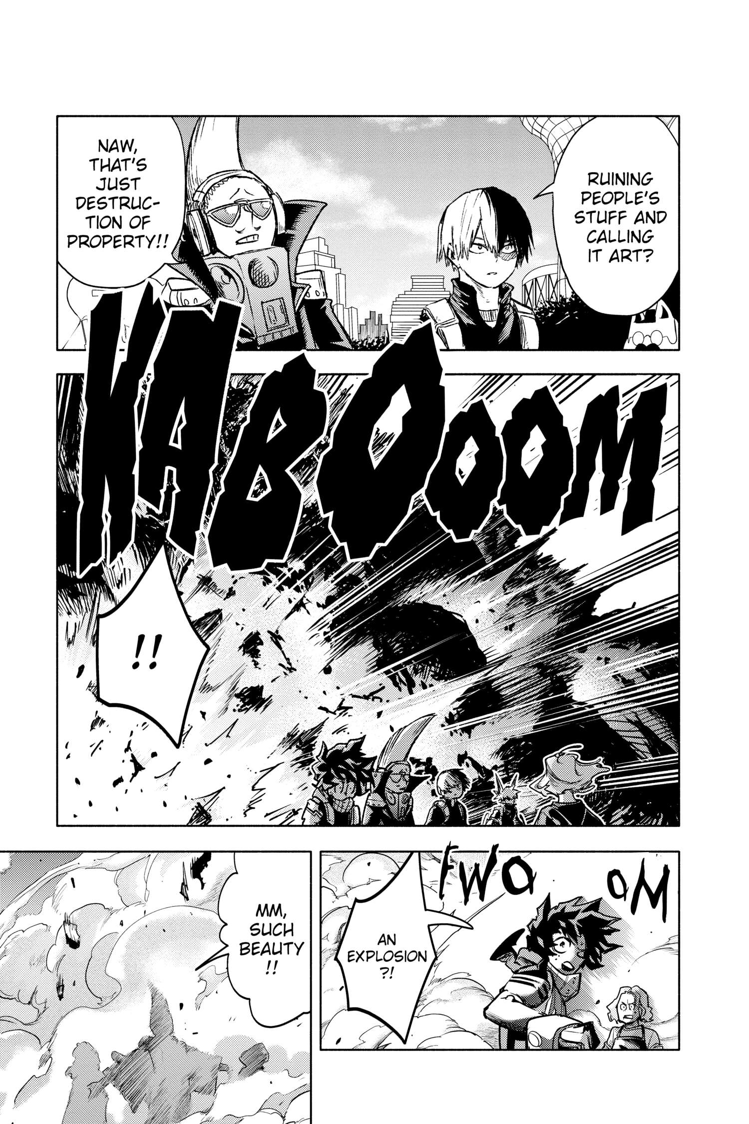 Boku no Hero Academia: Team Up Mission Chap 27 - Next Chap 28