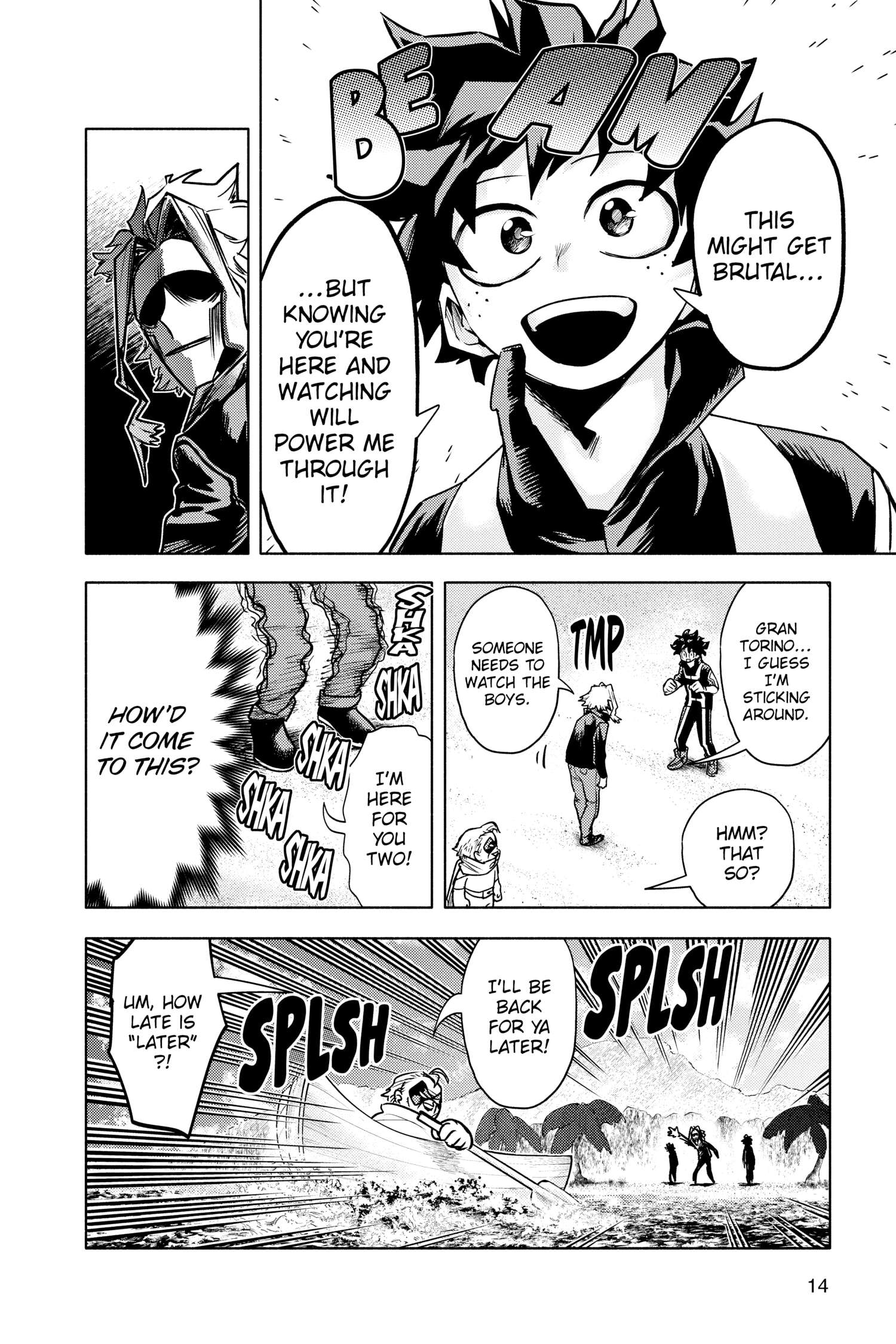 Boku no Hero Academia: Team Up Mission Chap 24 - Next Chap 25