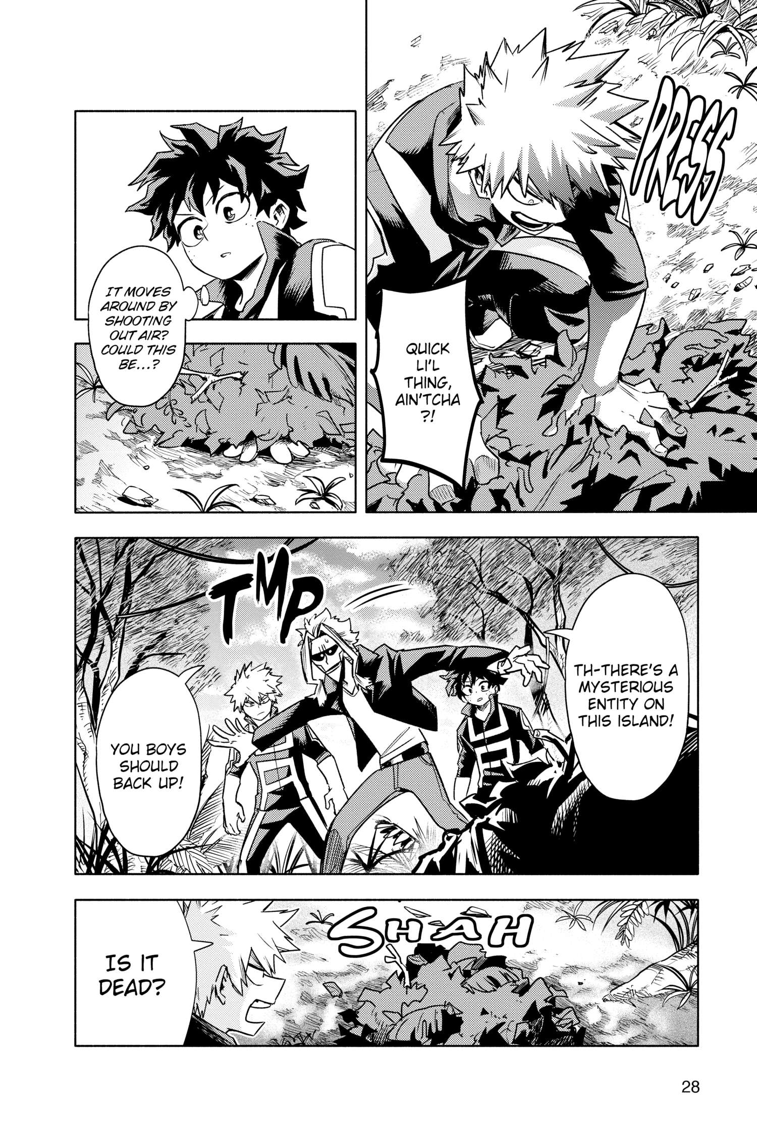 Boku no Hero Academia: Team Up Mission Chap 24 - Next Chap 25