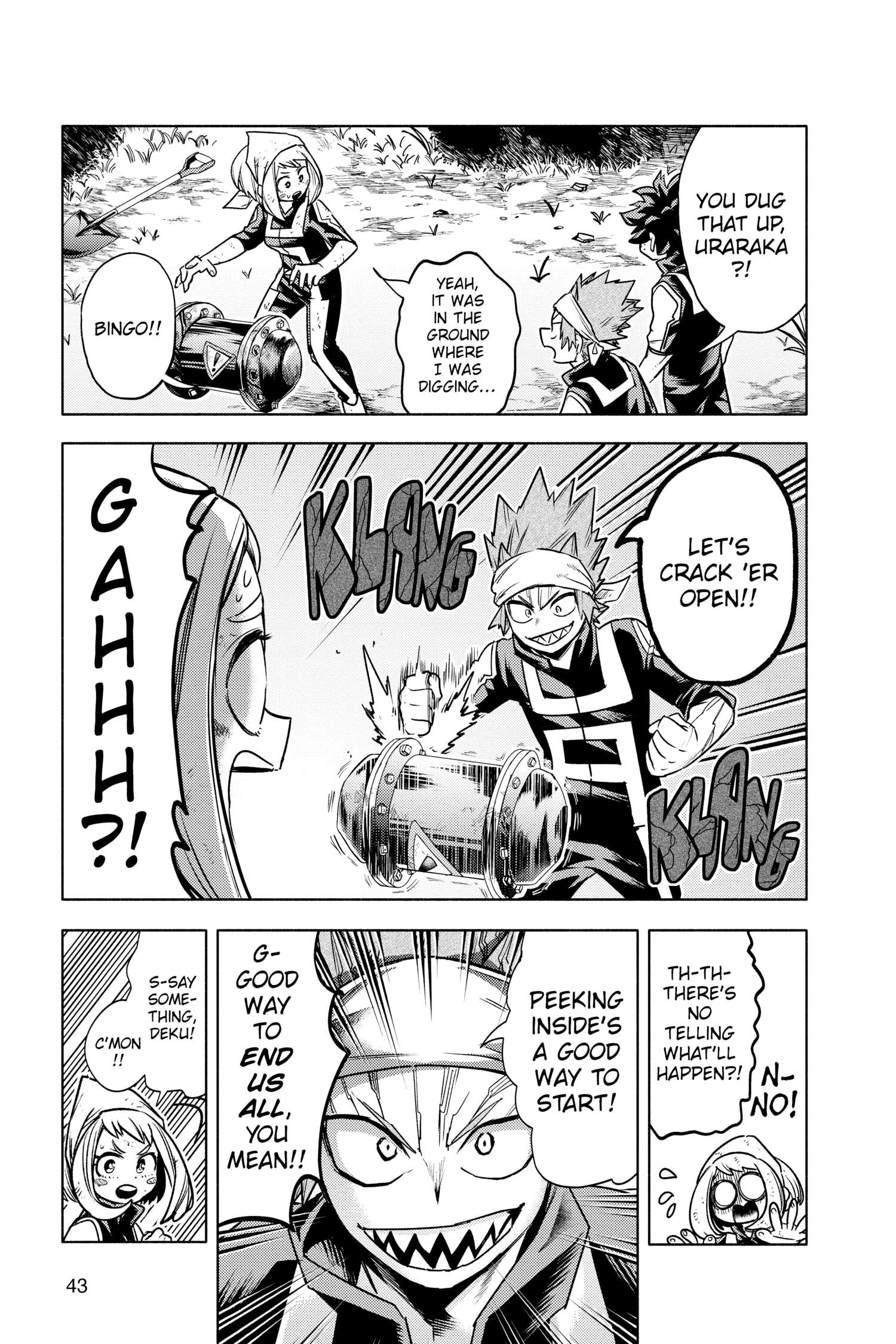 Boku no Hero Academia: Team Up Mission Chap 25 - Next Chap 26